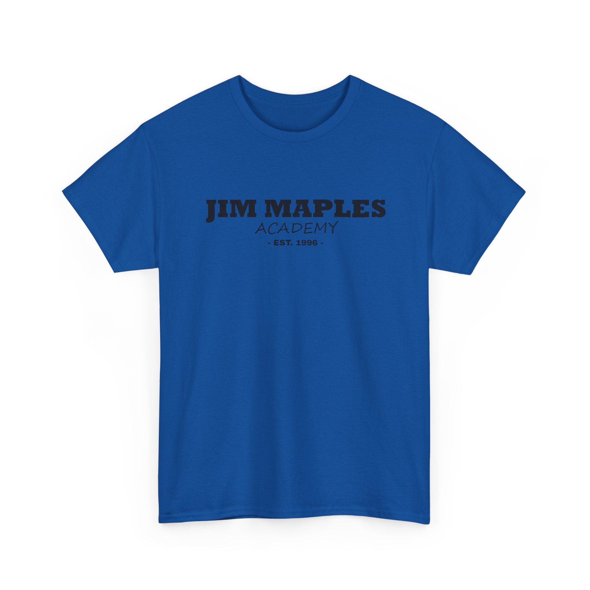 Jim Maples Text Unisex Heavy Cotton Tee