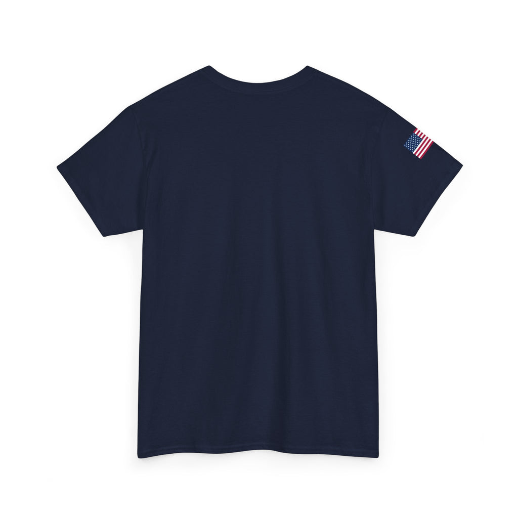 JMA Jaguares w/American Flag Unisex Heavy Cotton Tee