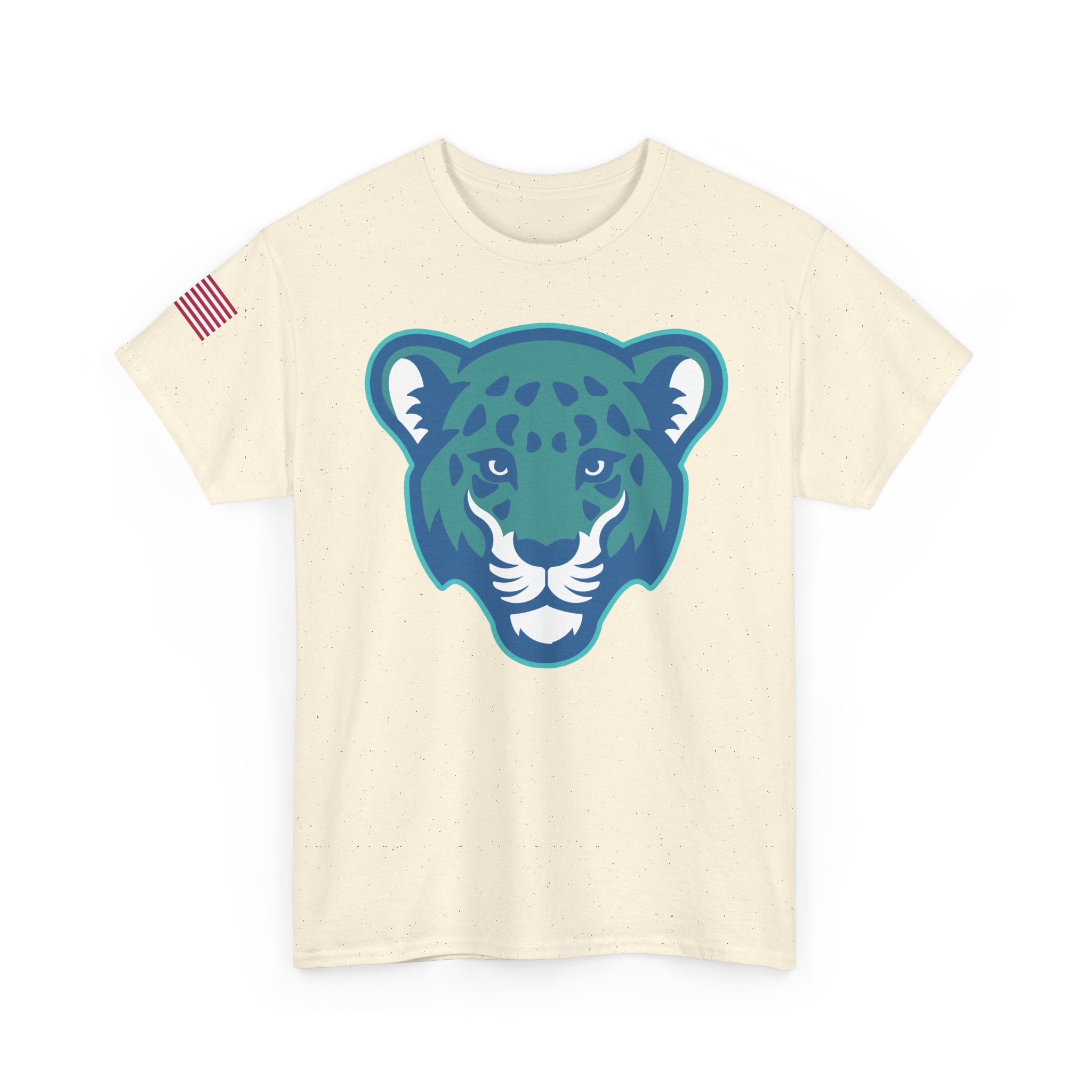 JMA Jag w/American Flag Unisex Heavy Cotton Tee
