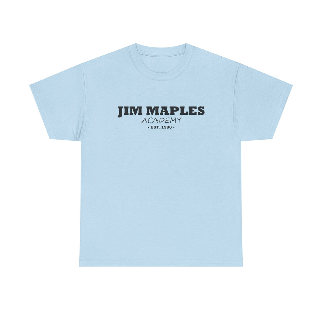 Jim Maples Text Unisex Heavy Cotton Tee