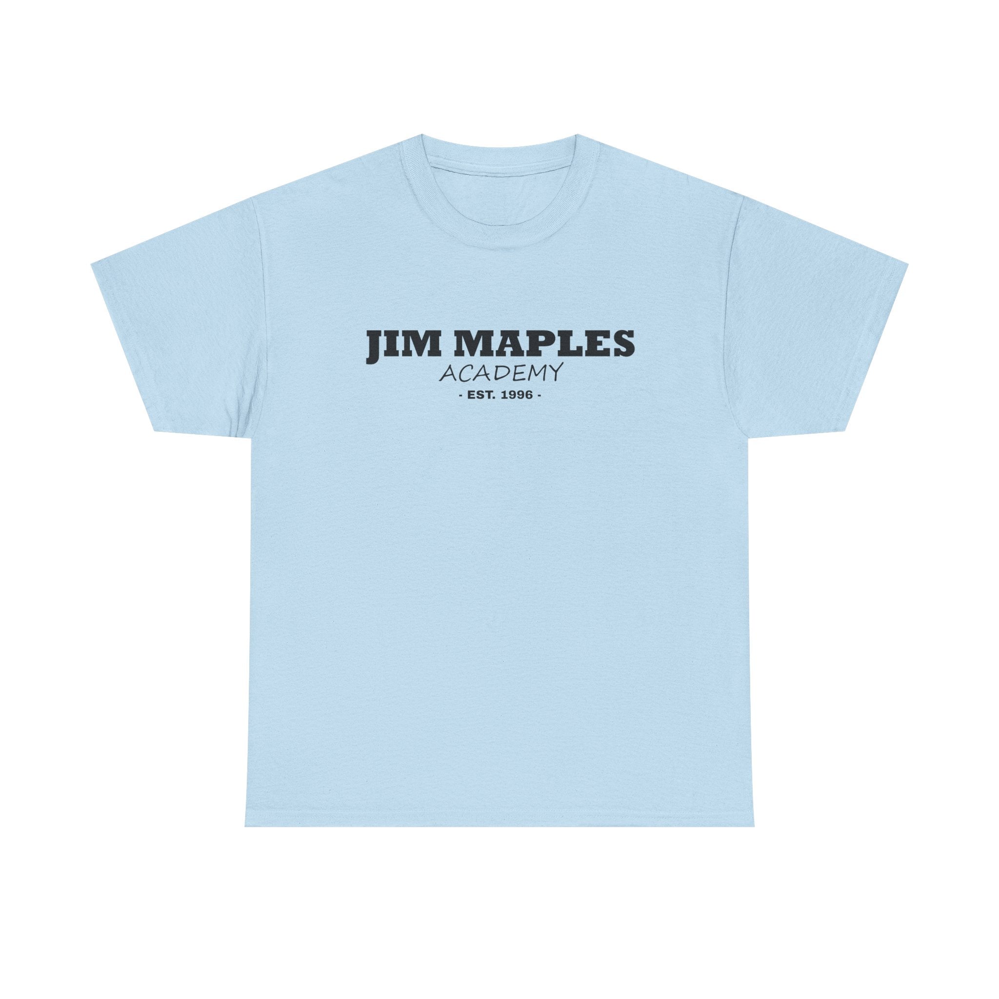 Jim Maples Text Unisex Heavy Cotton Tee