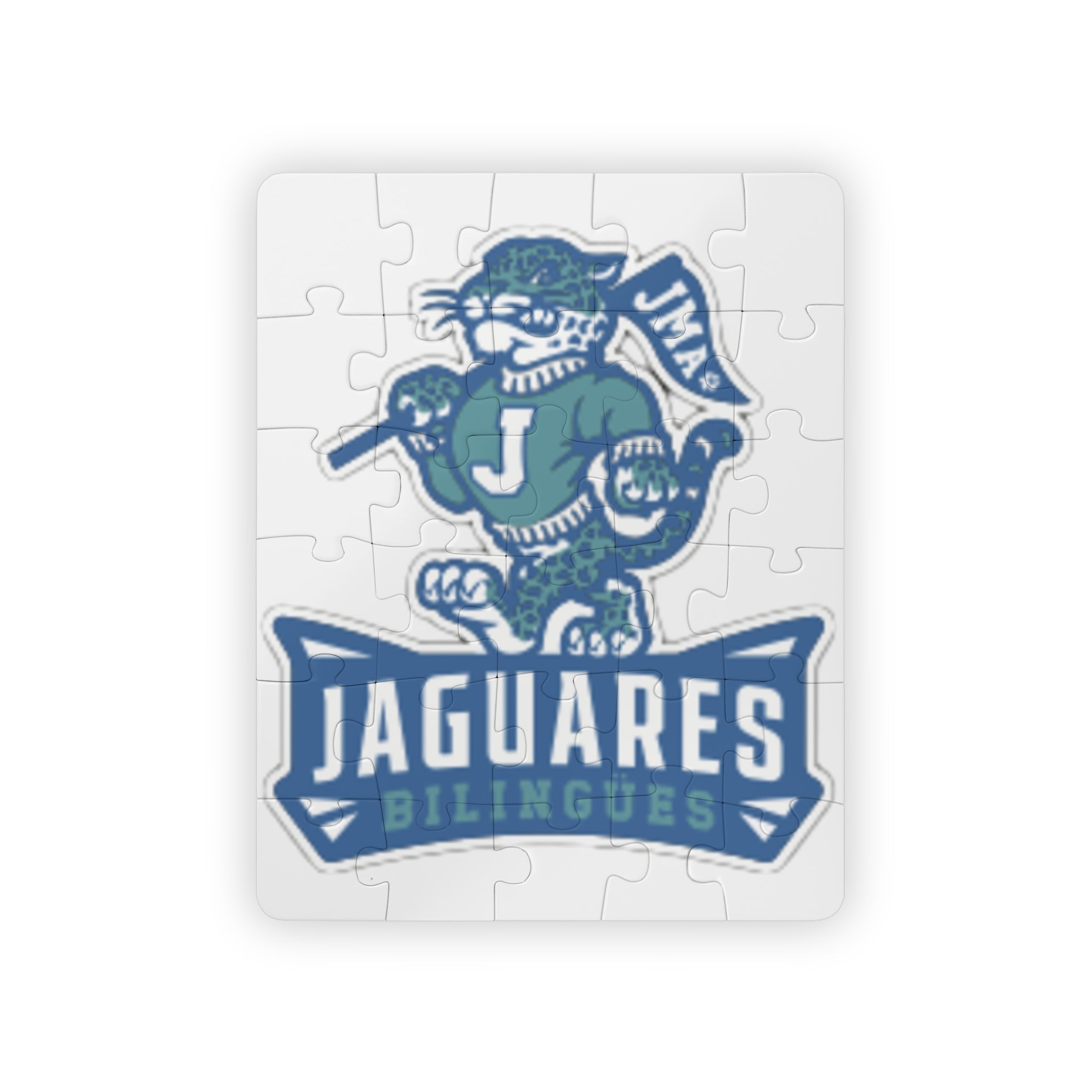 Kids' 30-Piece Puzzle with Jim Maples Jaguares Design