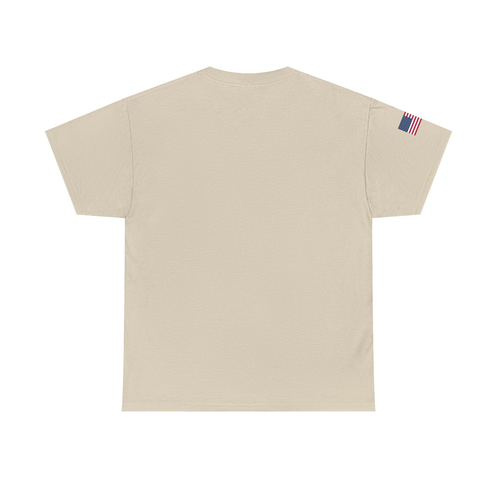 JMA Jaguares w/American Flag Unisex Heavy Cotton Tee