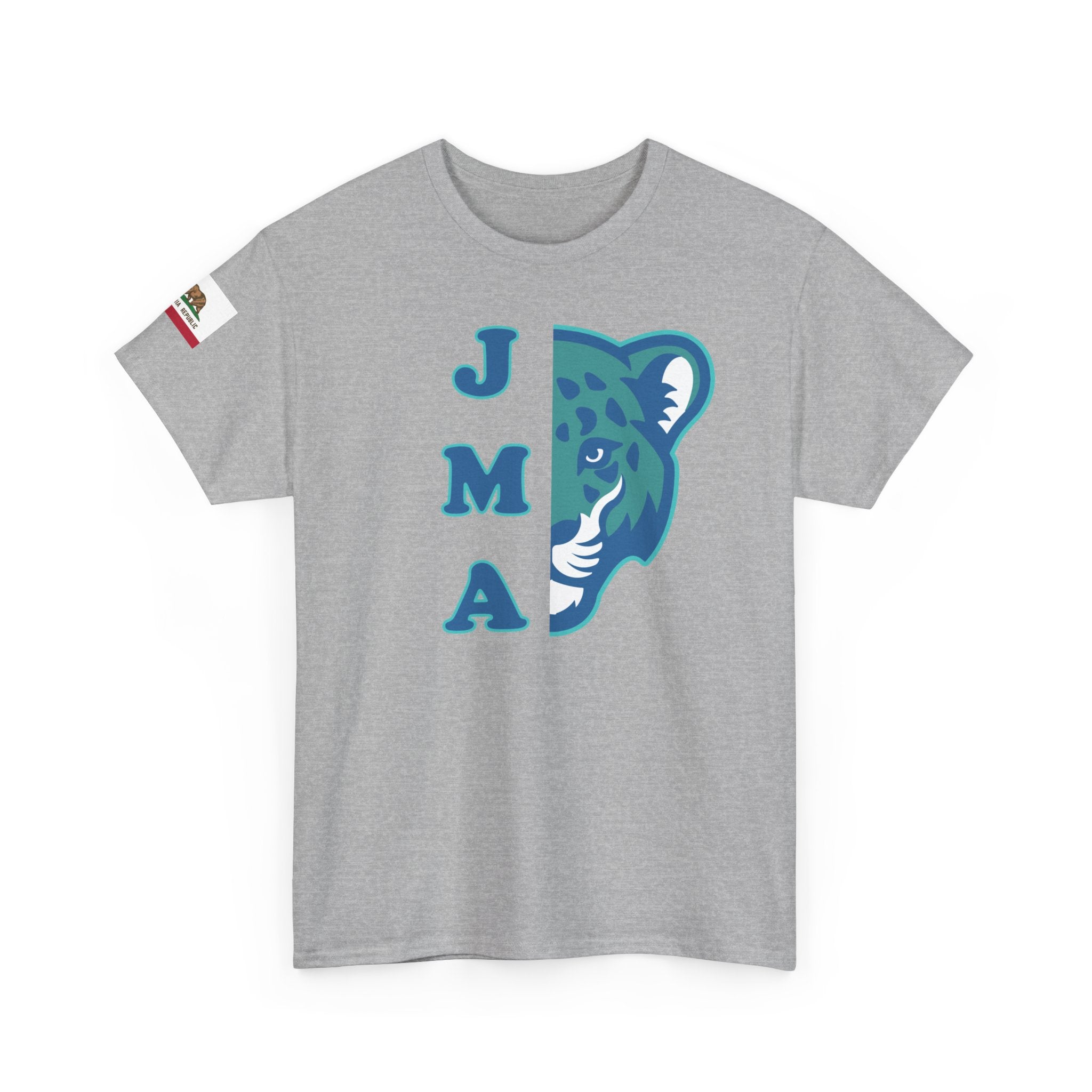JMA Jag w/ California Flag Unisex Heavy Cotton Tee