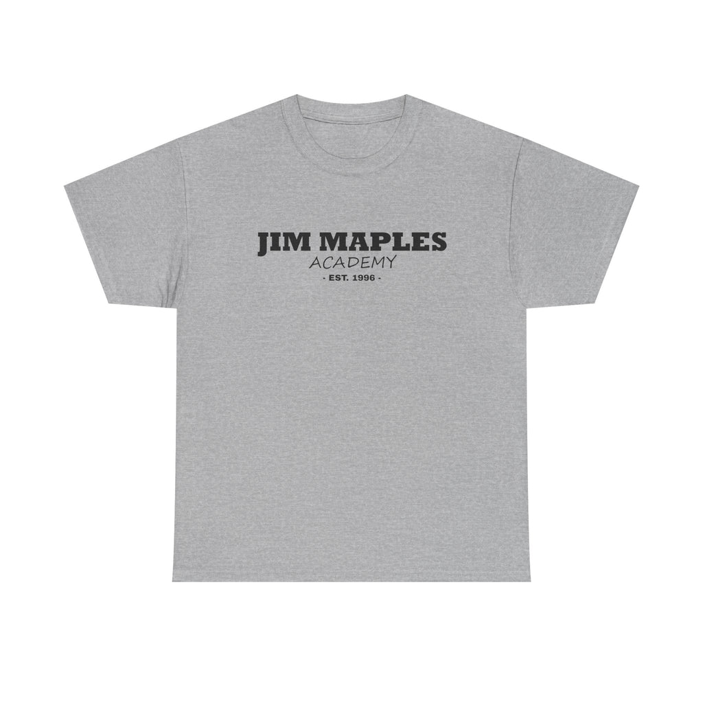 Jim Maples Text Unisex Heavy Cotton Tee