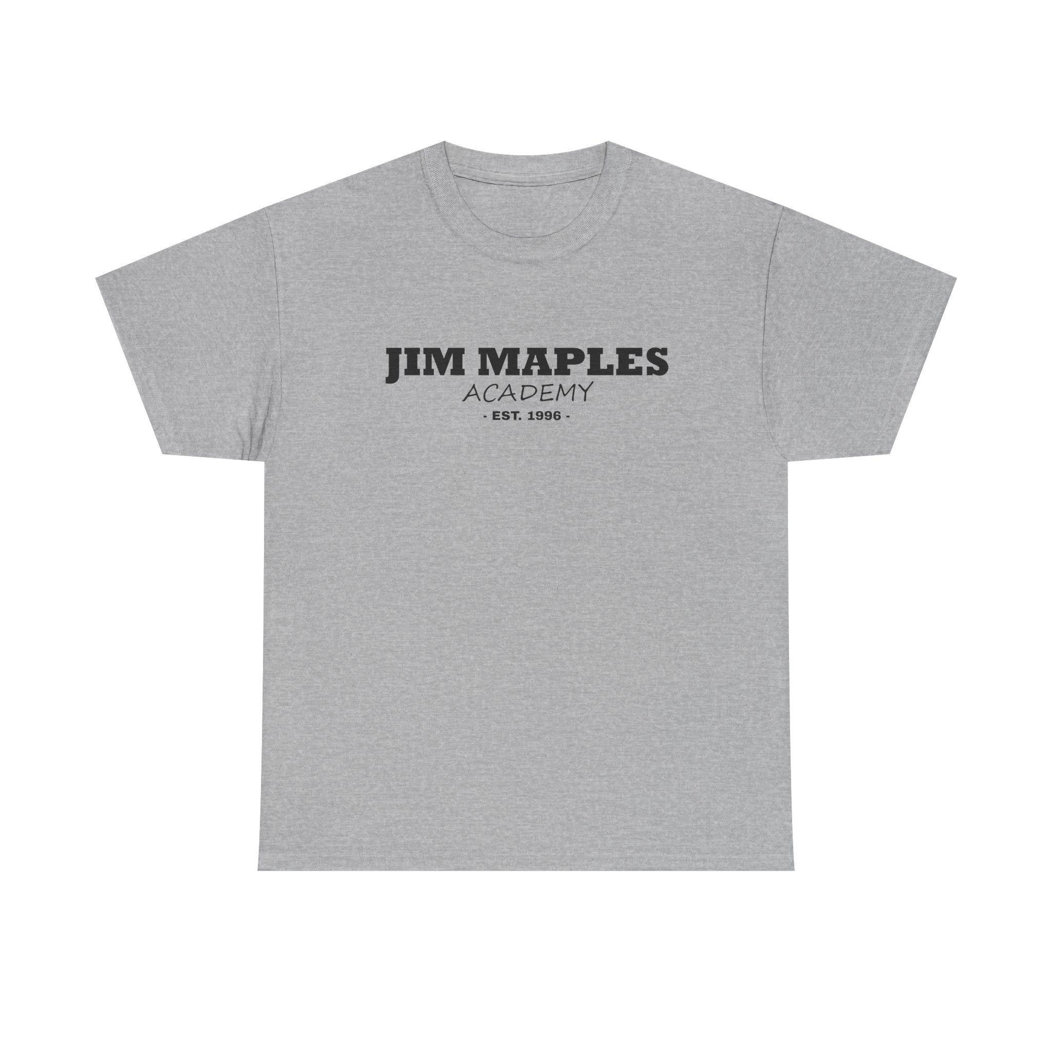 Jim Maples Text Unisex Heavy Cotton Tee