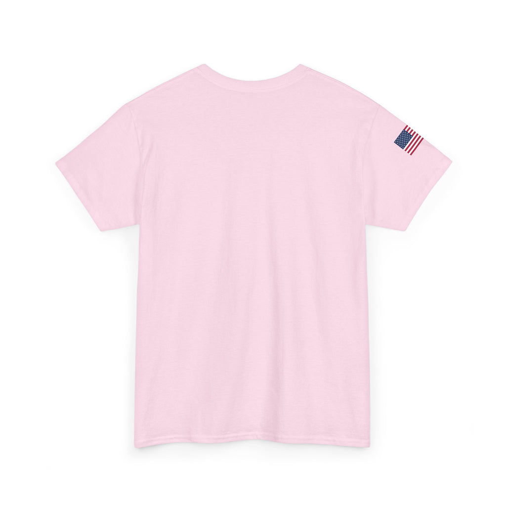 JMA Jaguares w/American Flag Unisex Heavy Cotton Tee