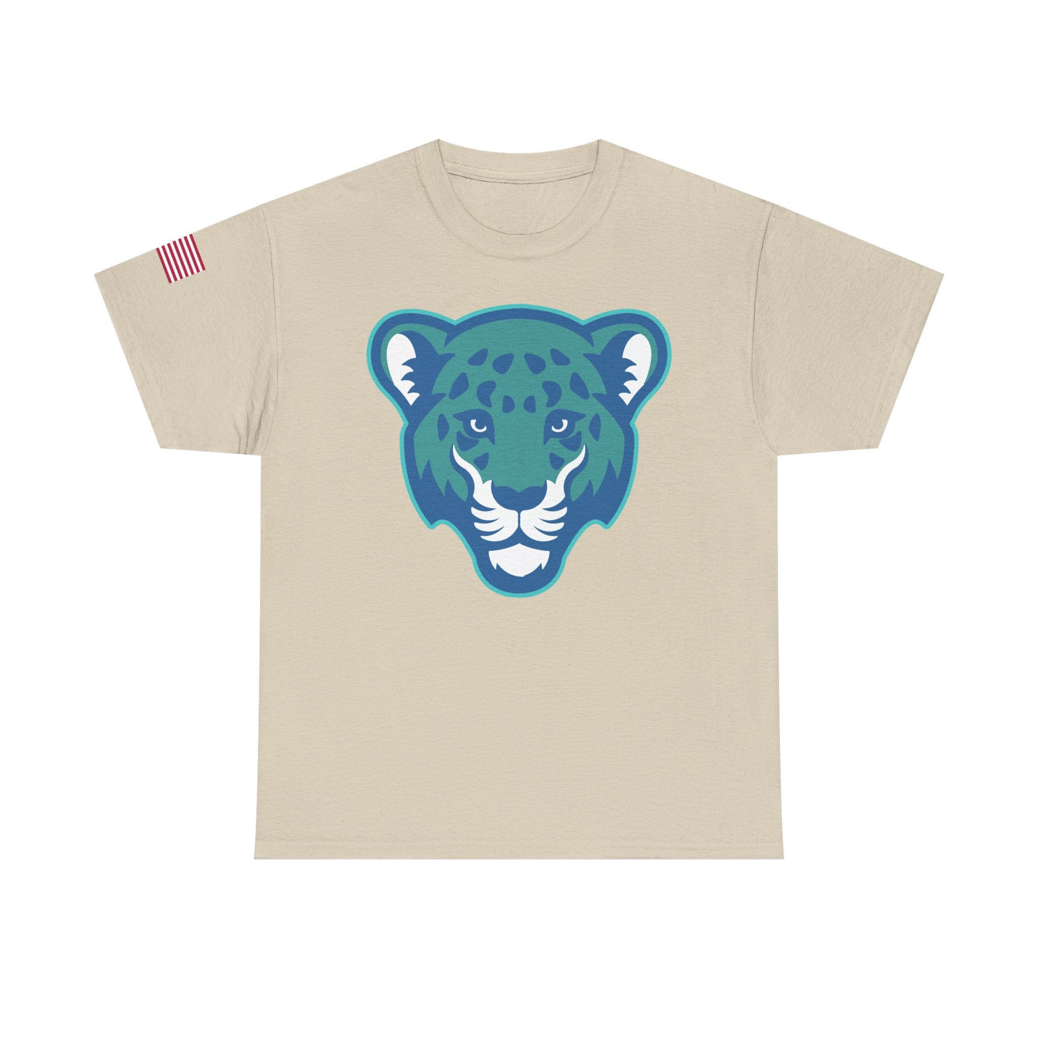 JMA Jag w/American Flag Unisex Heavy Cotton Tee