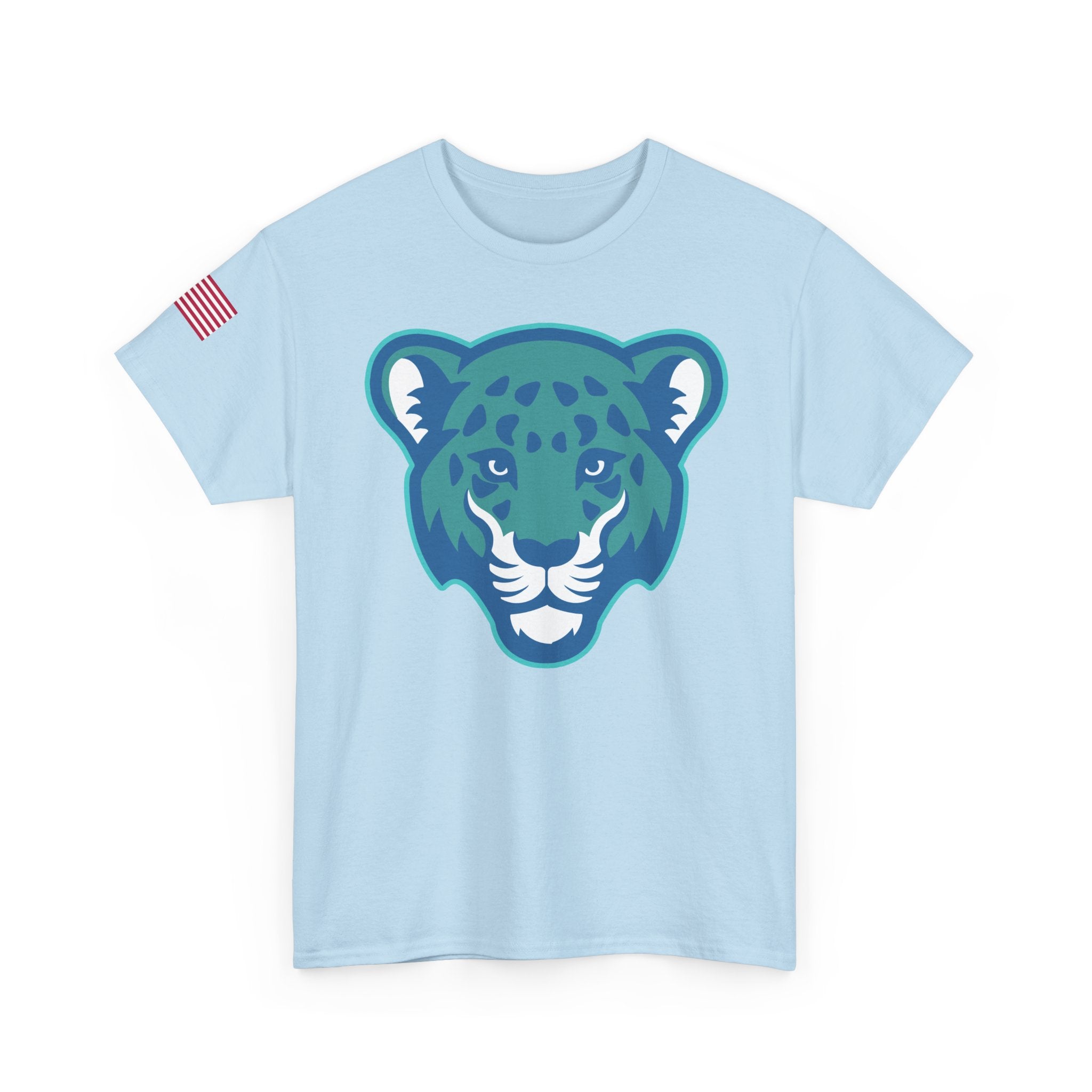 JMA Jag w/American Flag Unisex Heavy Cotton Tee