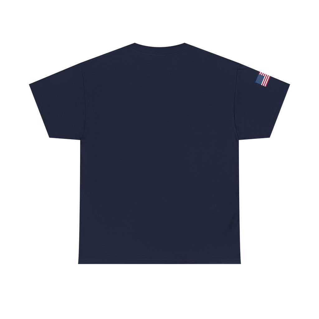 JMA Jag w/American Flag Unisex Heavy Cotton Tee
