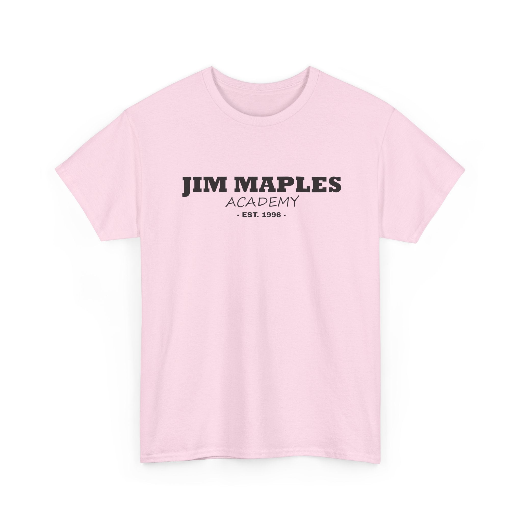 Jim Maples Text Unisex Heavy Cotton Tee