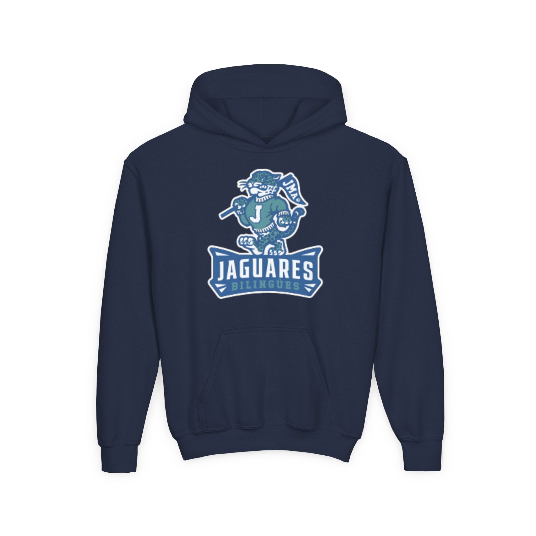 JMA Jaguares Youth Heavy Blend Hooded Sweatshirt