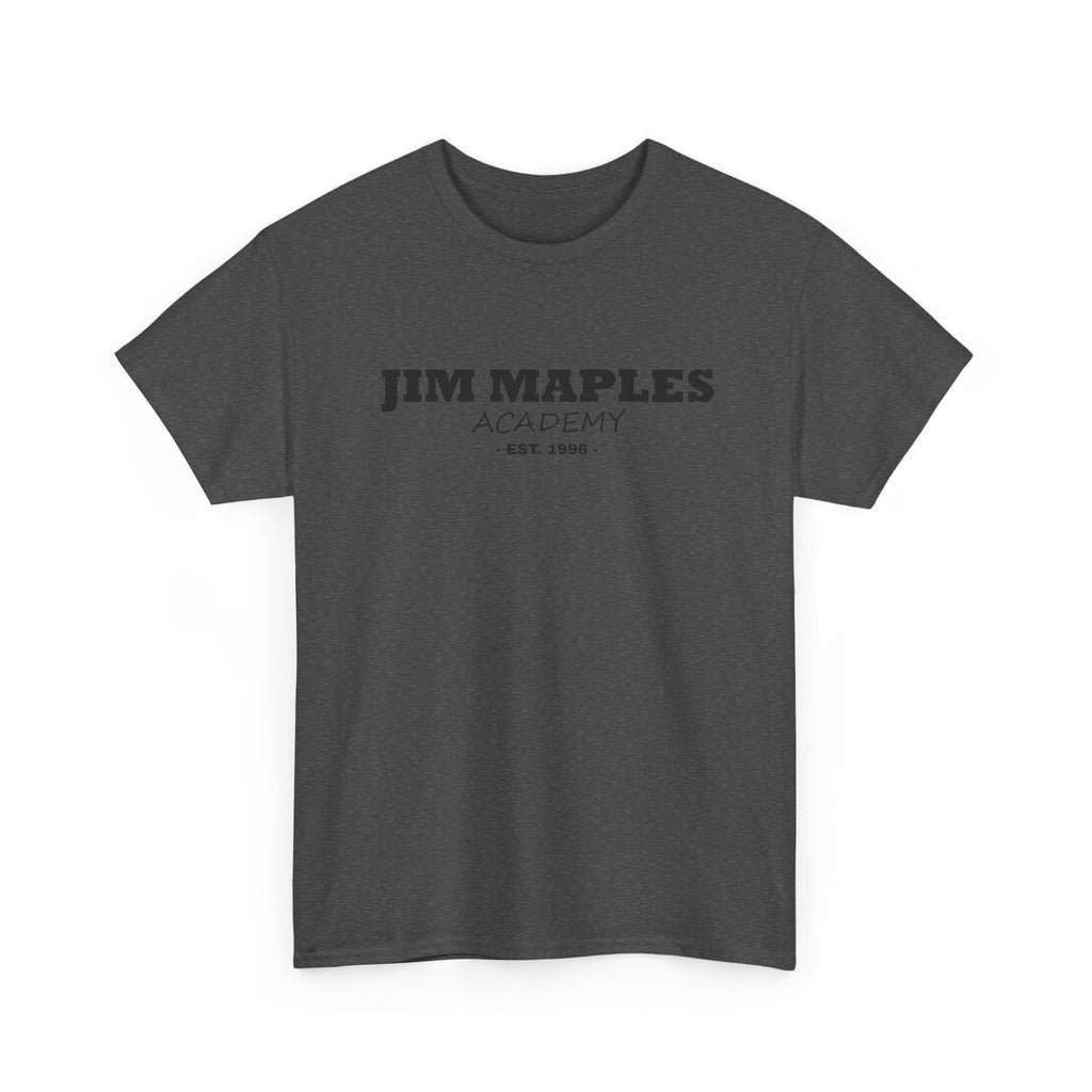 Jim Maples Text Unisex Heavy Cotton Tee