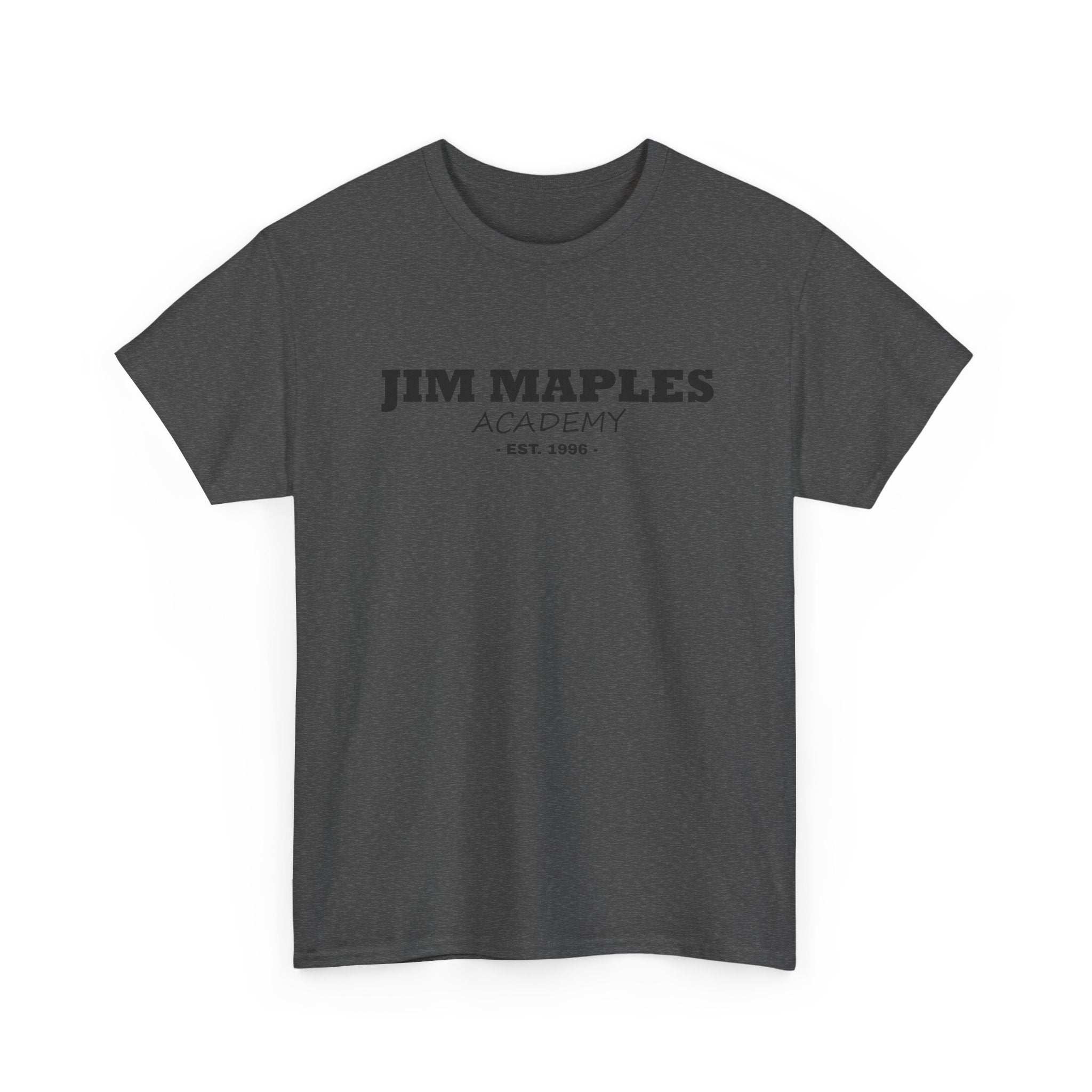 Jim Maples Text Unisex Heavy Cotton Tee