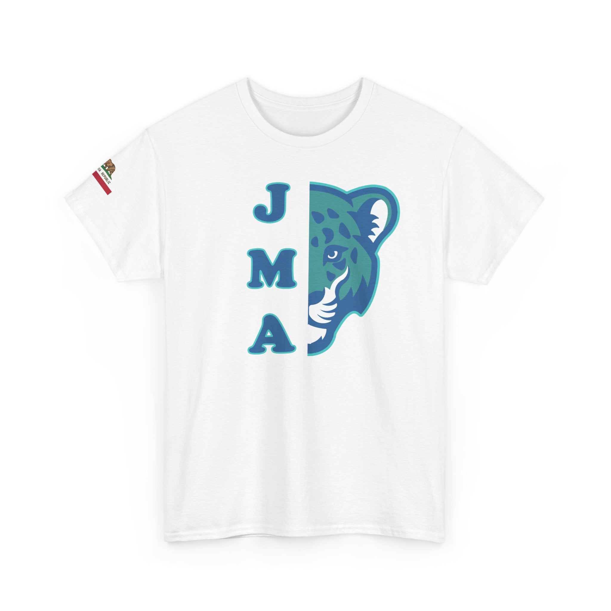JMA Jag w/ California Flag Unisex Heavy Cotton Tee