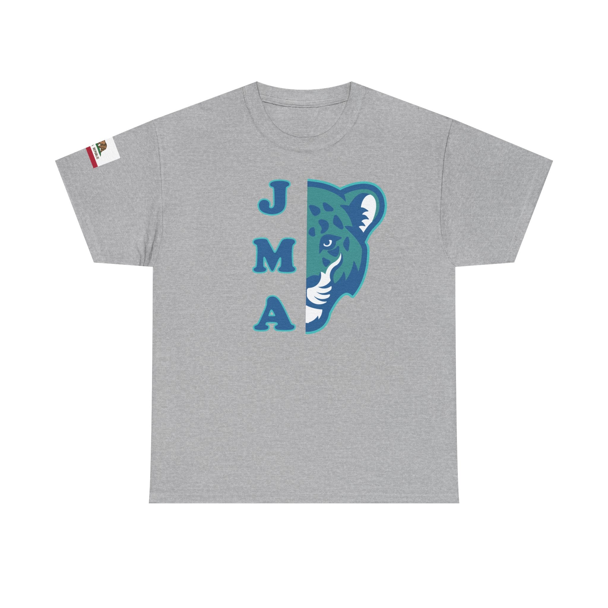 JMA Jag w/ California Flag Unisex Heavy Cotton Tee