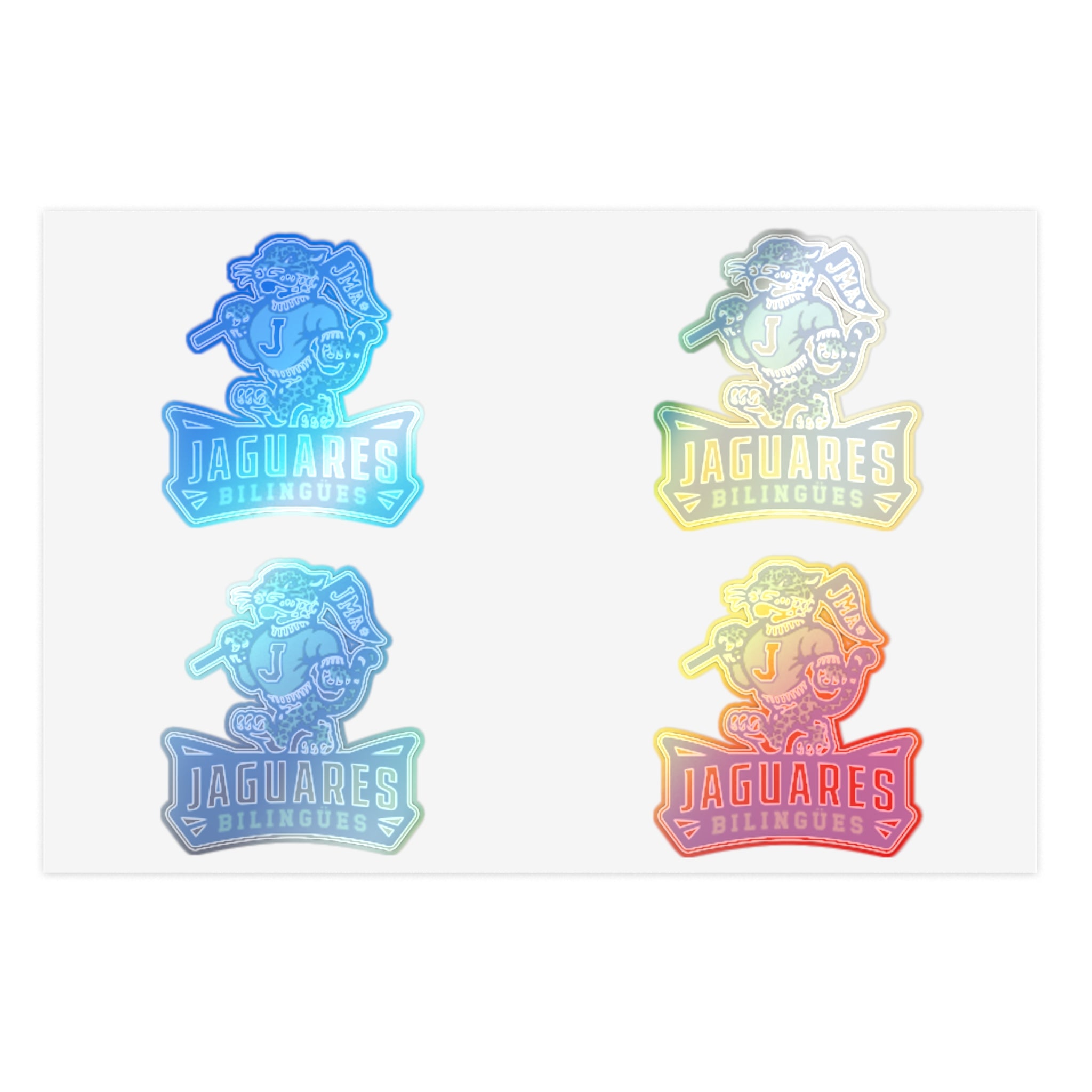 Jaguares Sticker Sheets – Eco-Friendly Decorative Stickers for Journals & Crafts