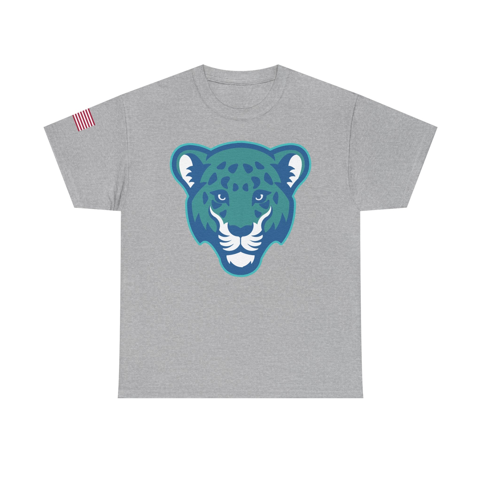 JMA Jag w/American Flag Unisex Heavy Cotton Tee