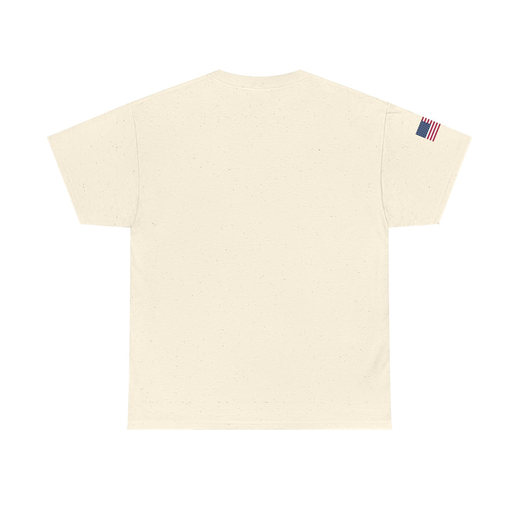 JMA Jaguares w/American Flag Unisex Heavy Cotton Tee