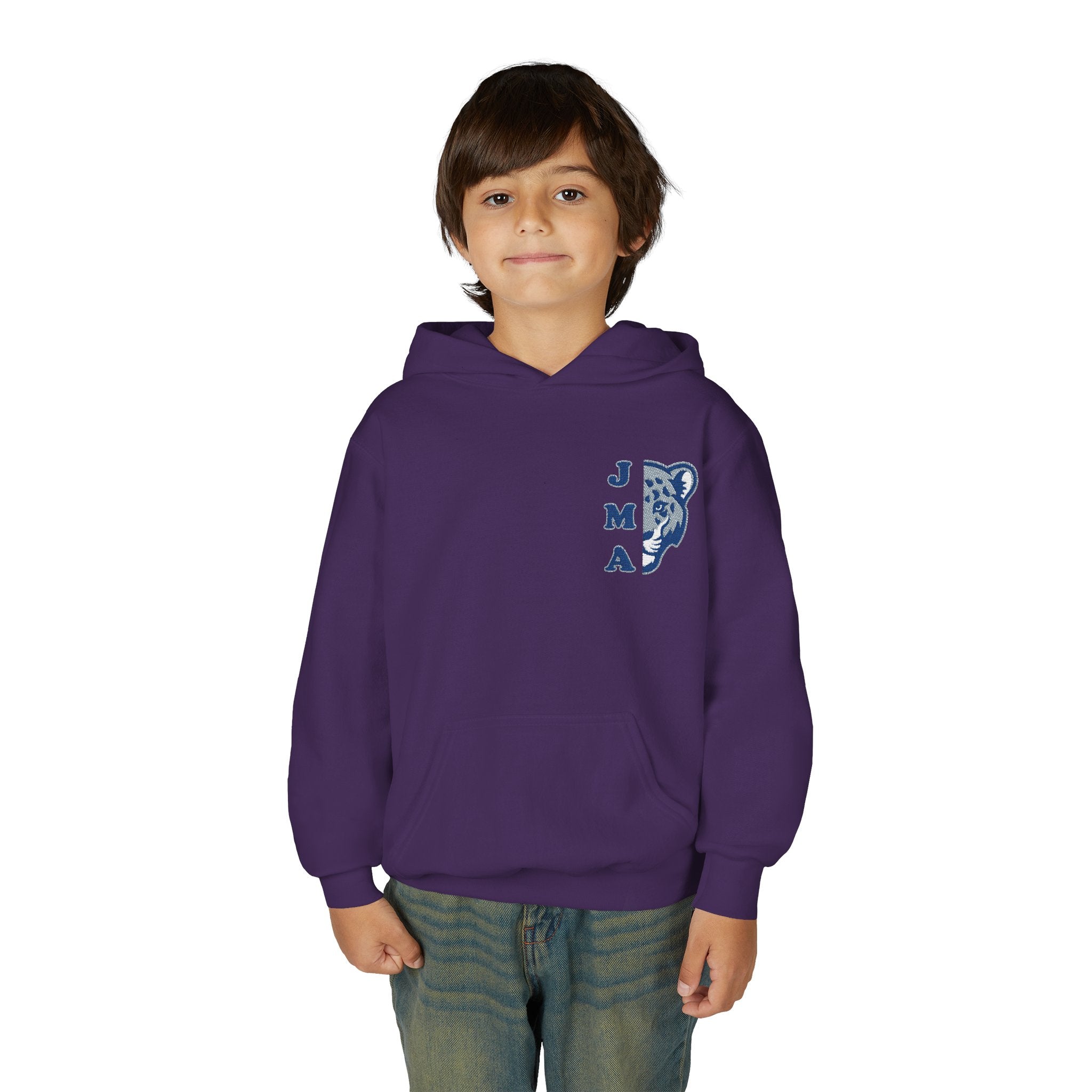JMA Jag Embroidered Youth Hoodie