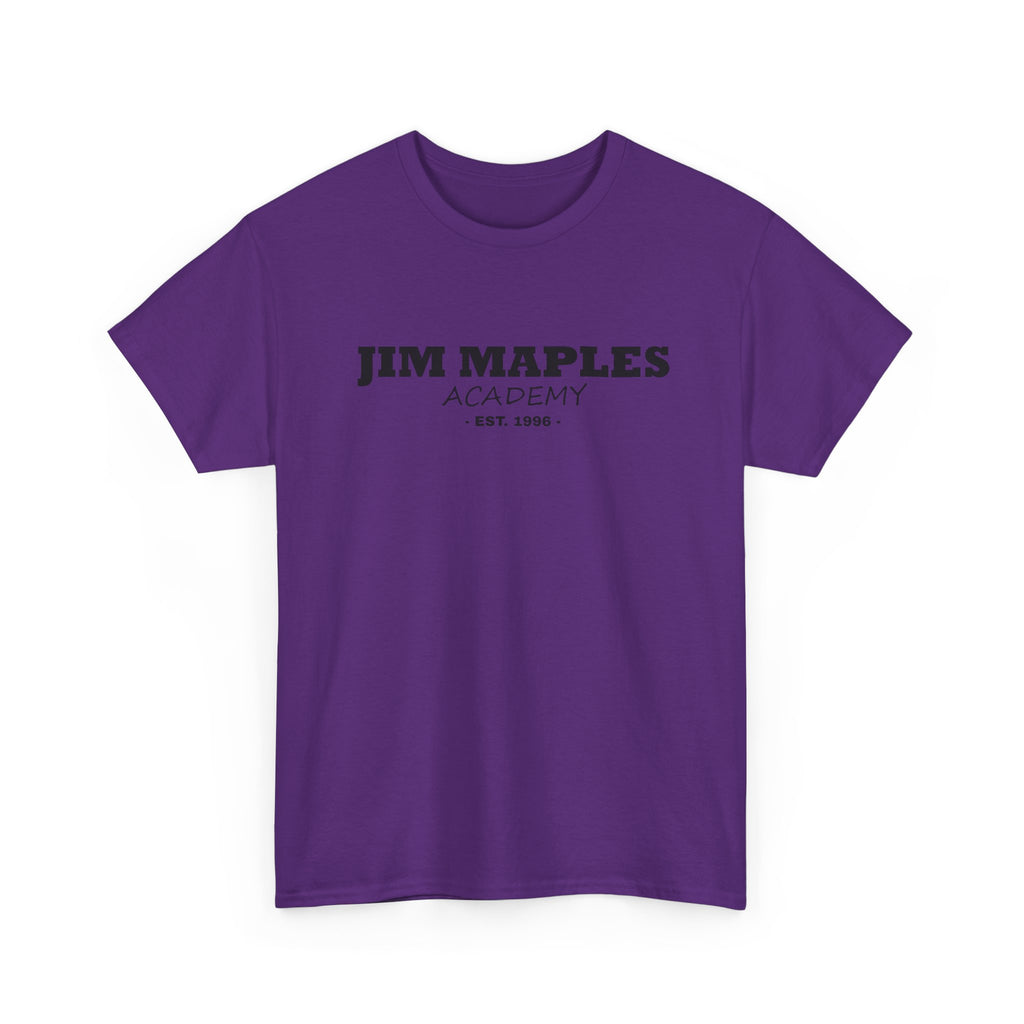 Jim Maples Text Unisex Heavy Cotton Tee