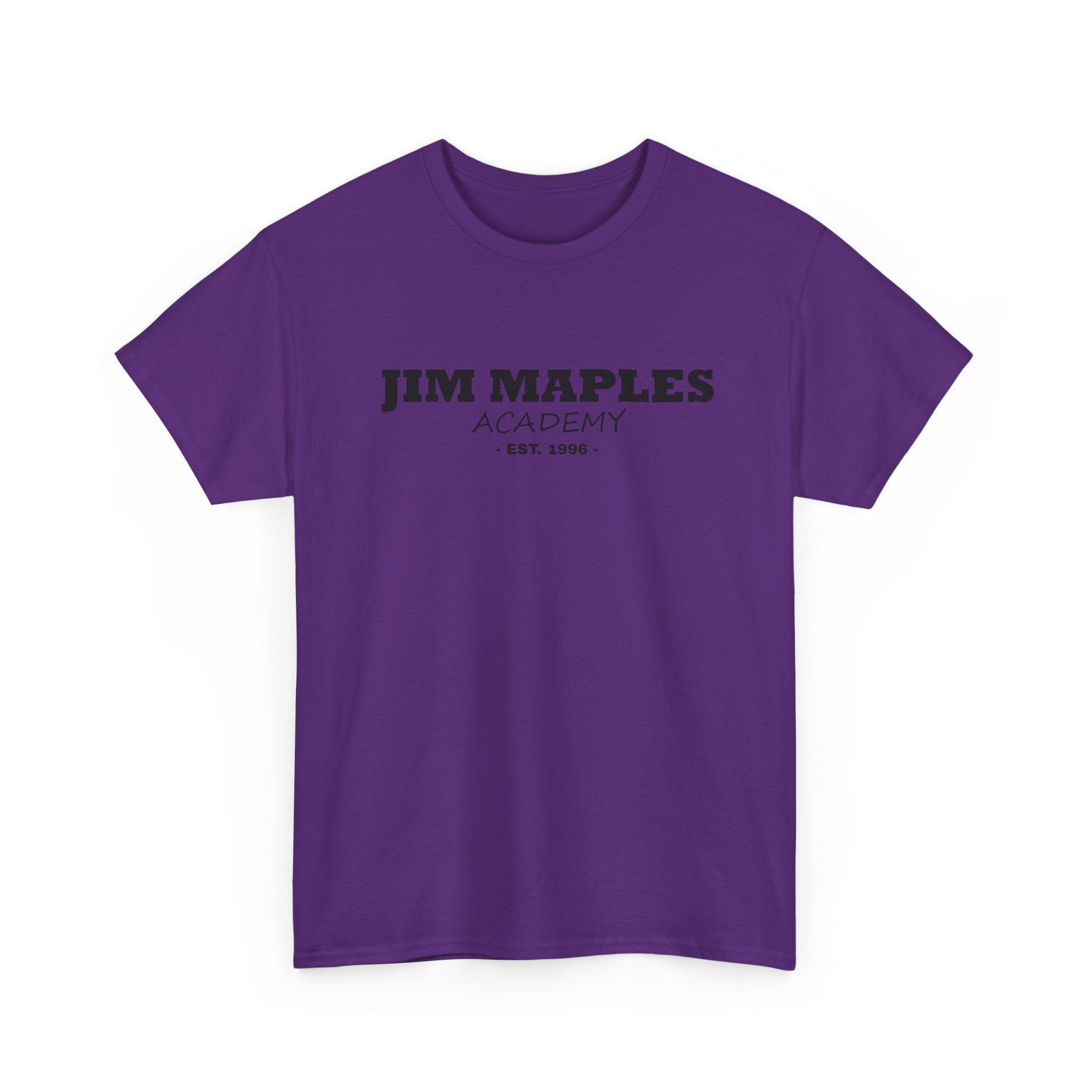 Jim Maples Text Unisex Heavy Cotton Tee