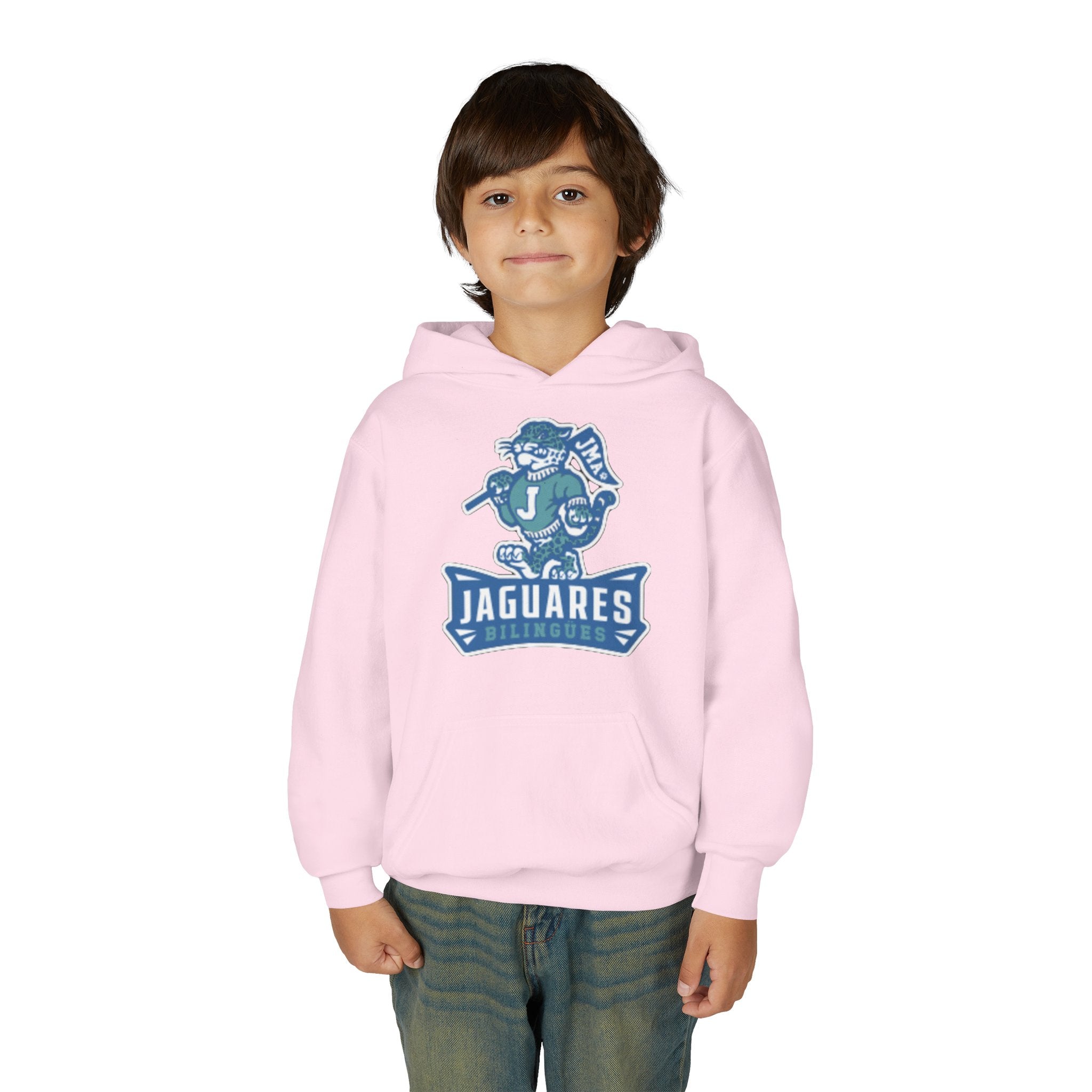 JMA Jaguares Youth Heavy Blend Hooded Sweatshirt