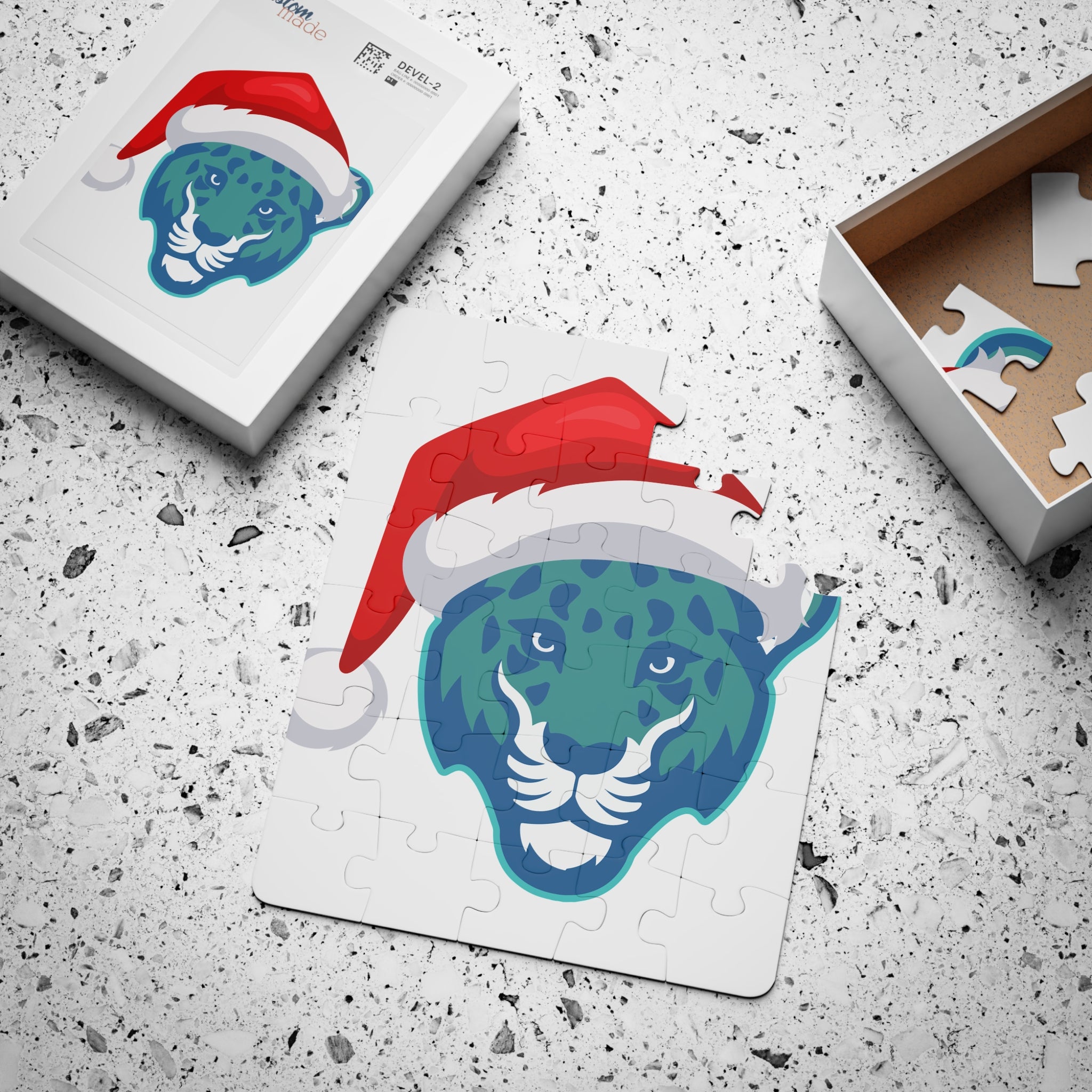 Kids' 30-Piece Puzzle with Jim Maples Academy Holiday Design