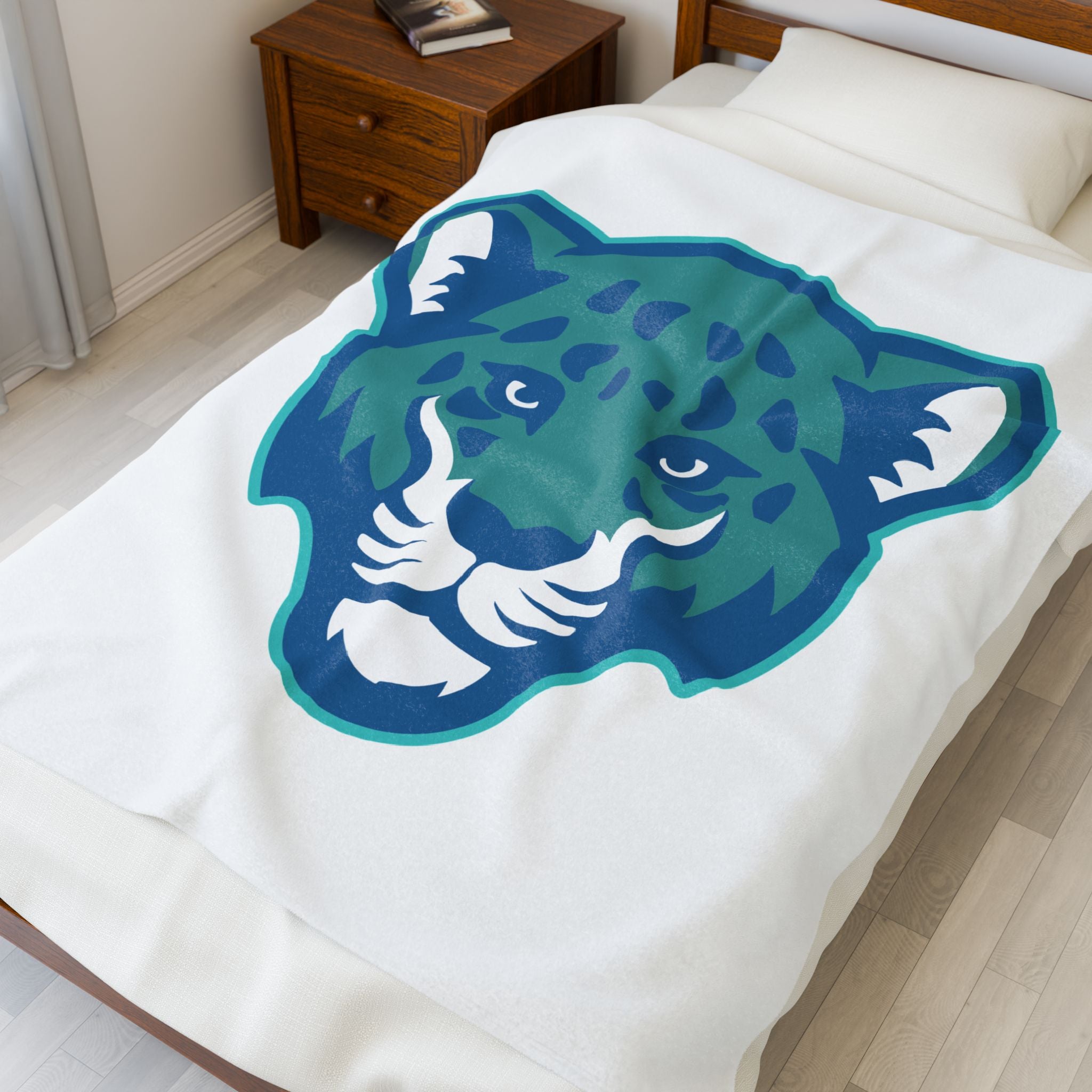 JMA Jaguar Velveteen Plush Blanket