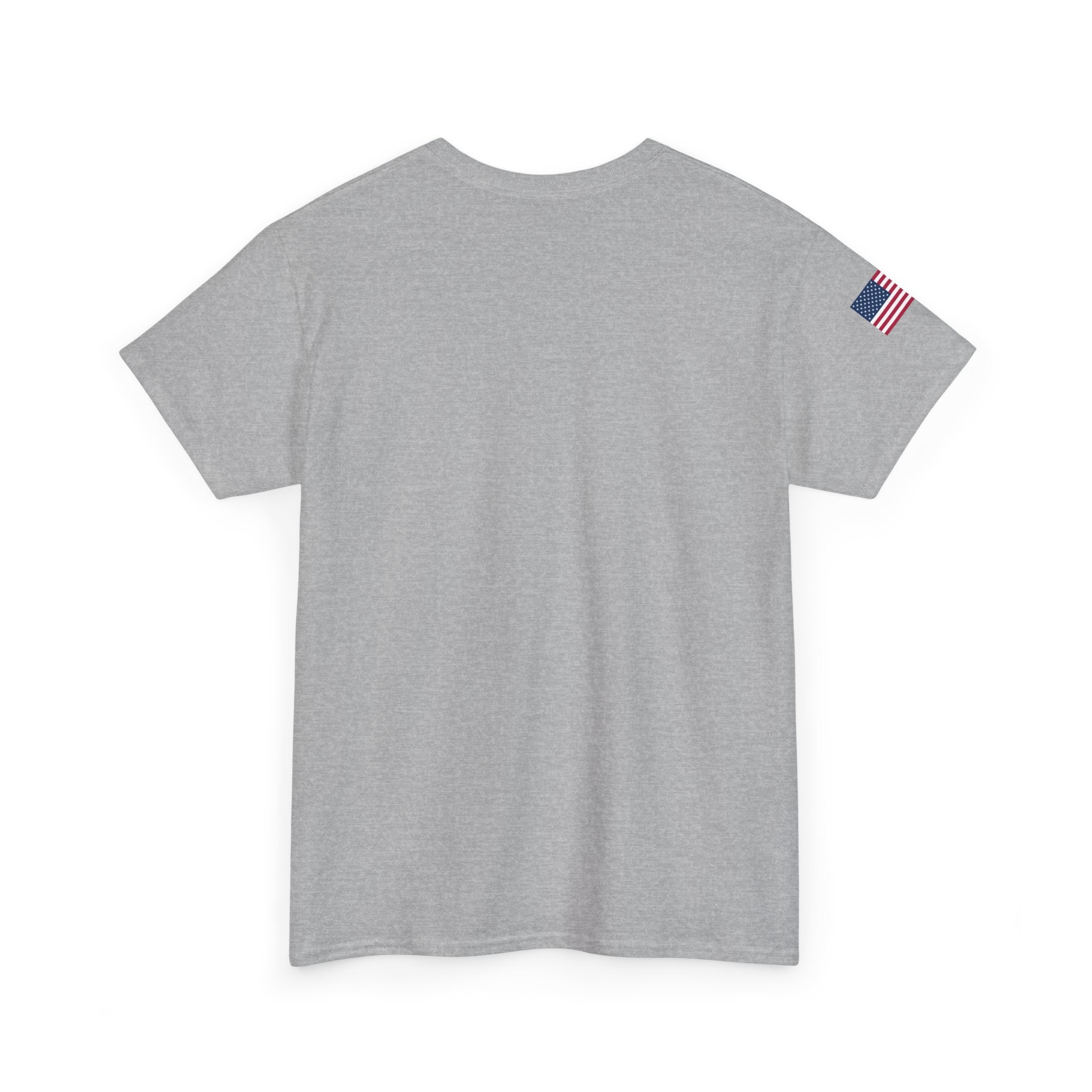 JMA Jaguares w/American Flag Unisex Heavy Cotton Tee