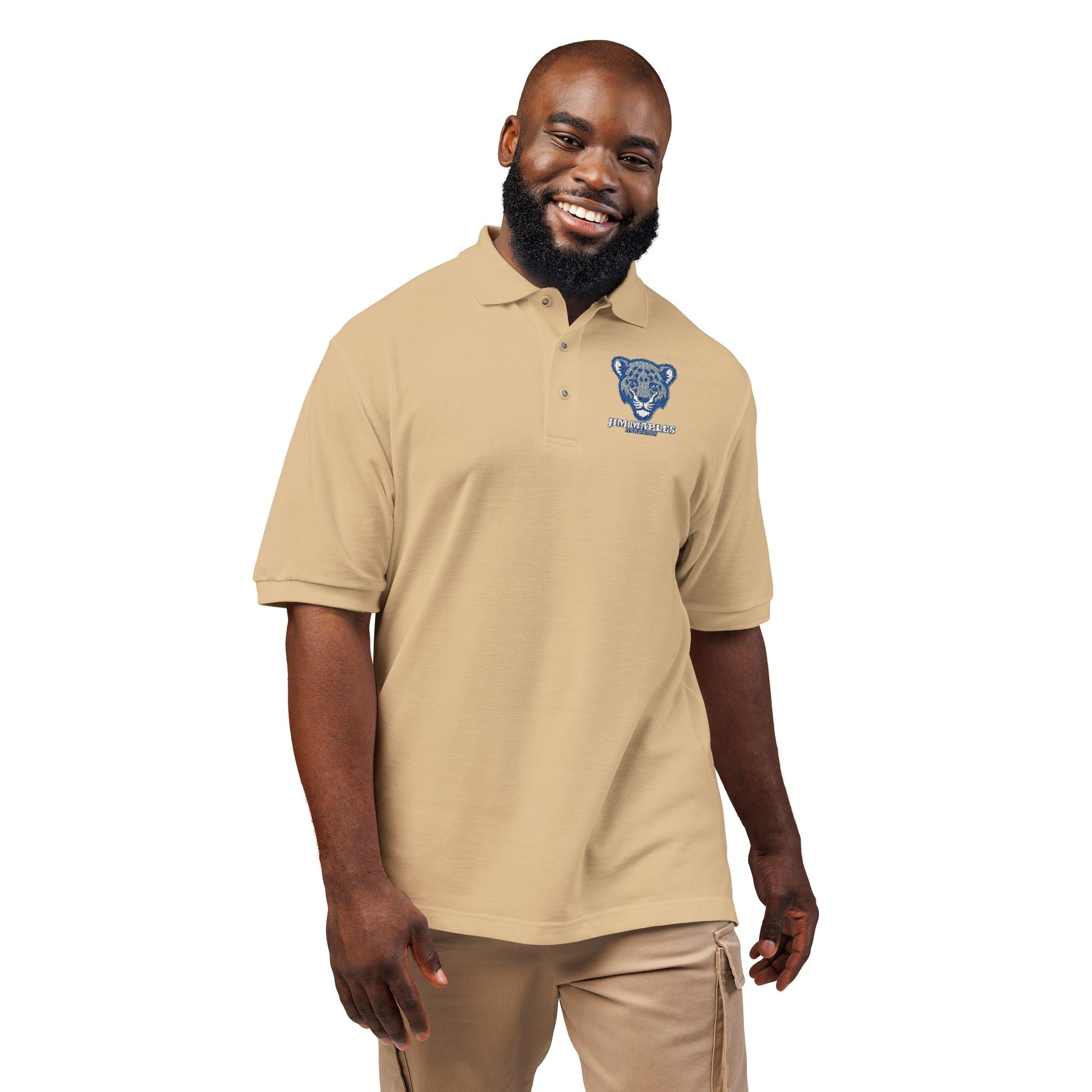 Jim Maples Embroidered Unisex Polo Shirt