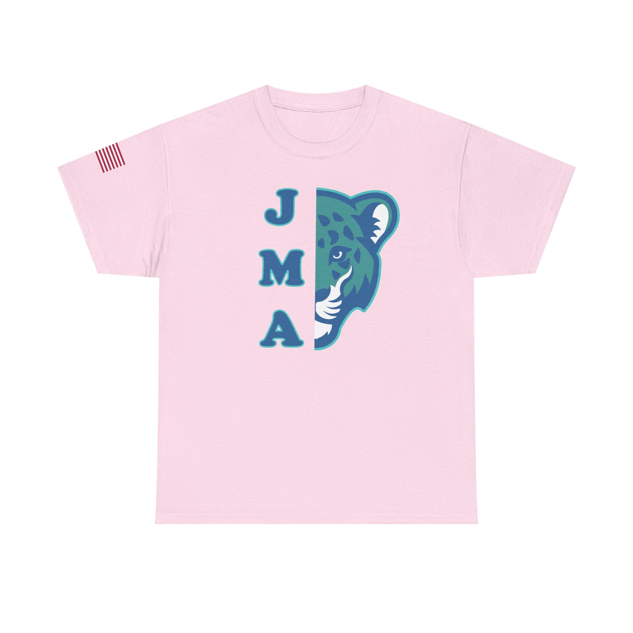 JMA Jag w/American Flag Unisex Heavy Cotton Tee