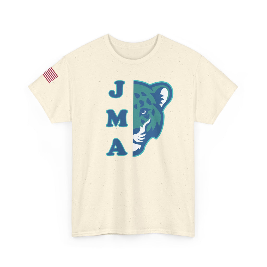 JMA Jag w/American Flag Unisex Heavy Cotton Tee