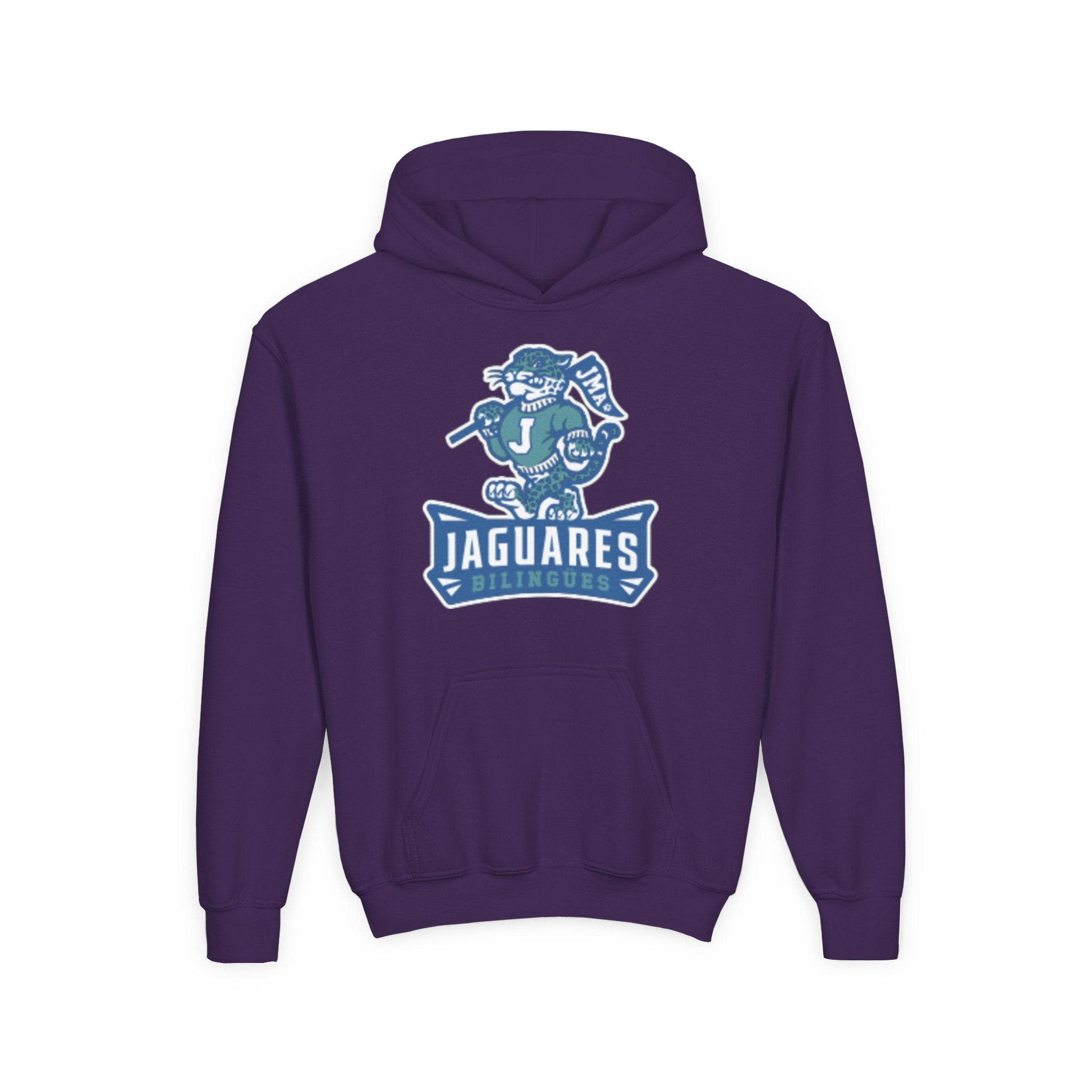 JMA Jaguares Youth Heavy Blend Hooded Sweatshirt