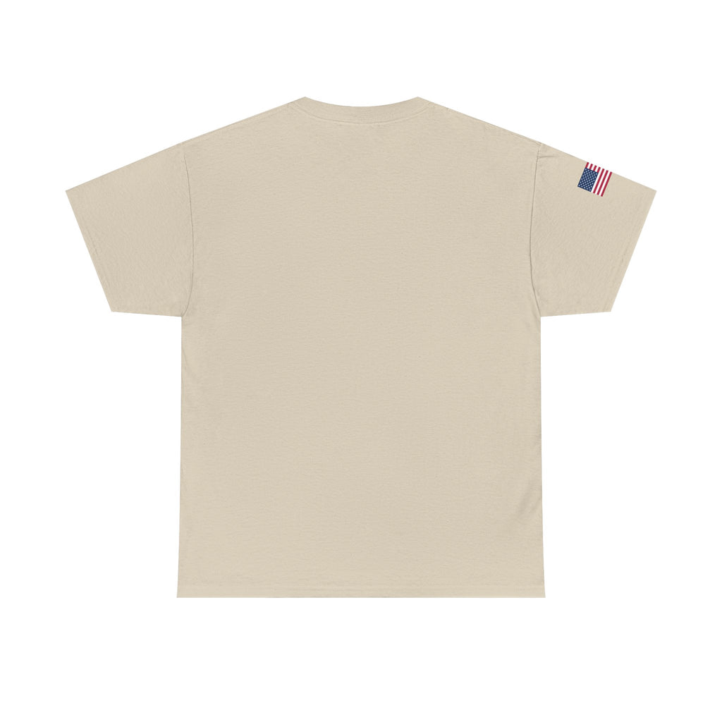 JMA Jag w/American Flag Unisex Heavy Cotton Tee