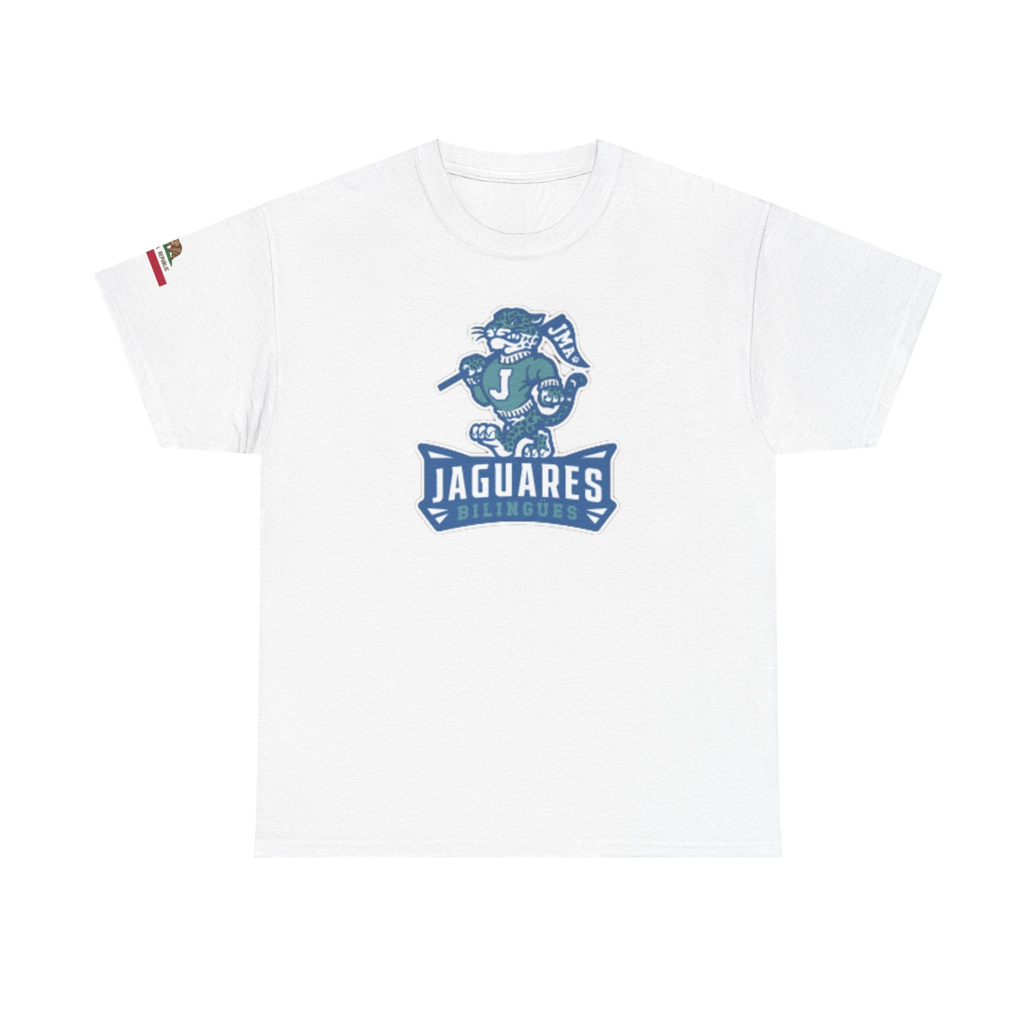 JMA Jaguar w/California Flag Unisex Heavy Cotton Tee