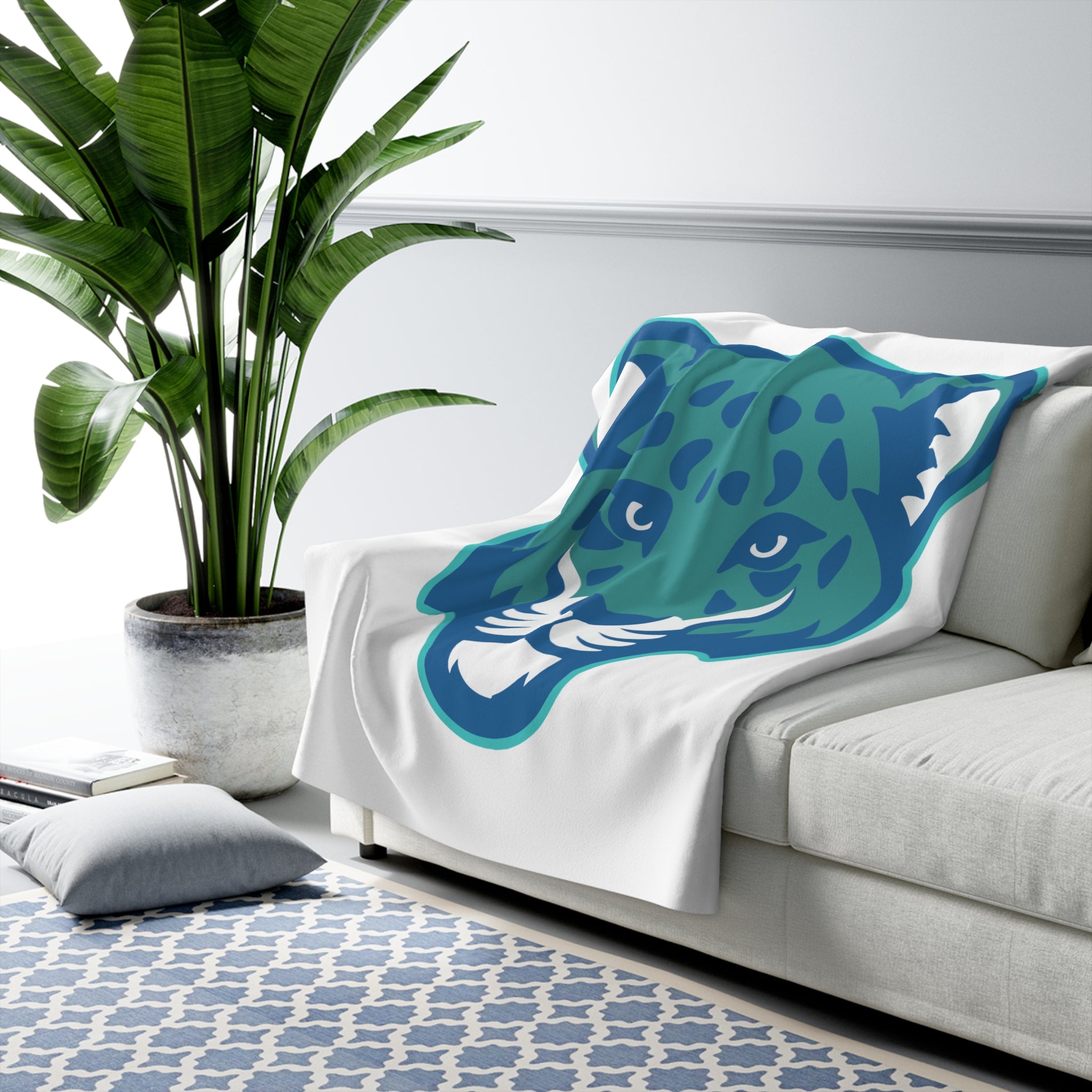 Fleece Blanket with JMA Jaguar Design