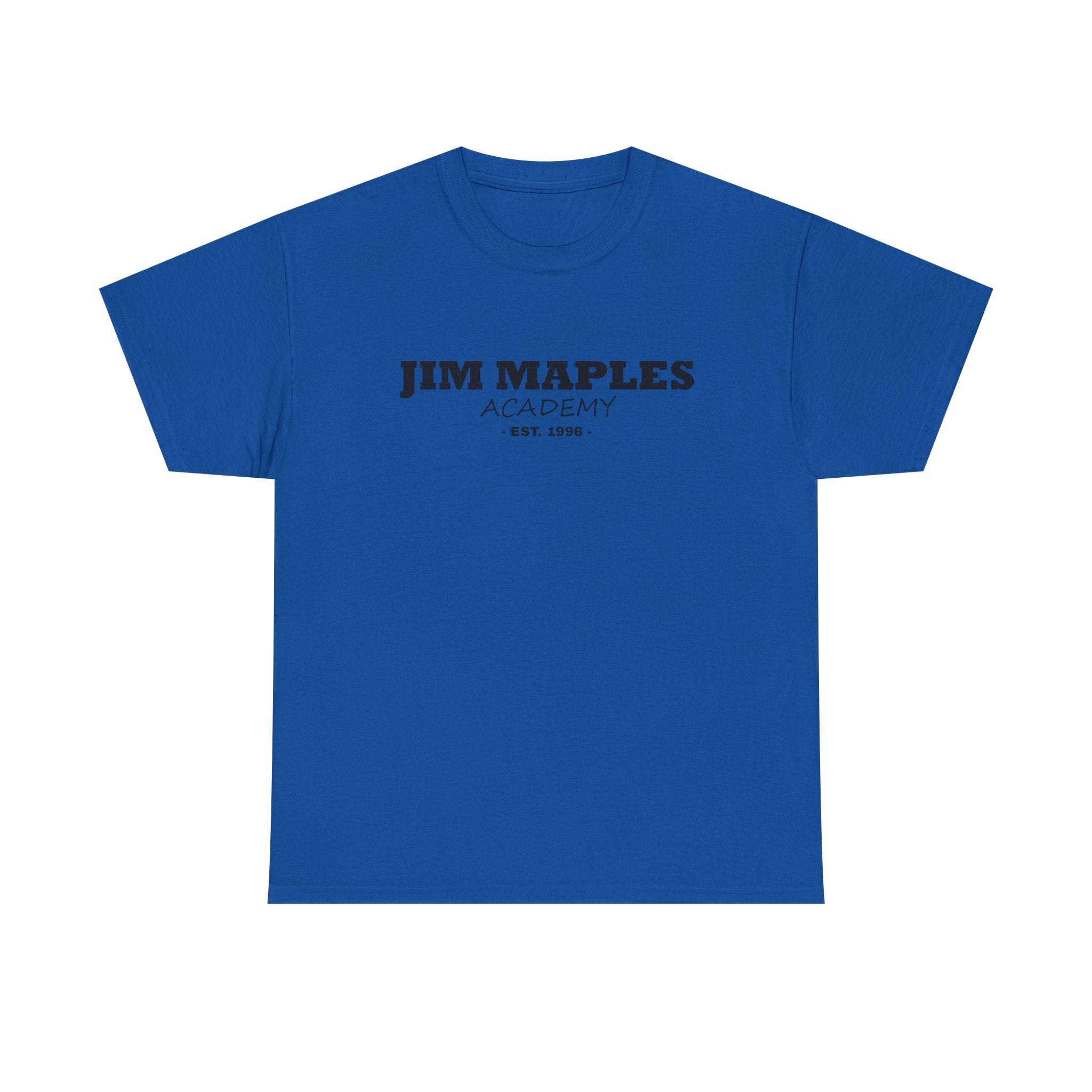Jim Maples Text Unisex Heavy Cotton Tee