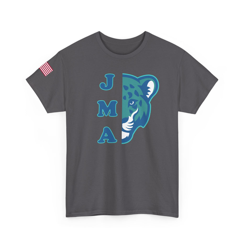 JMA Jag w/American Flag Unisex Heavy Cotton Tee