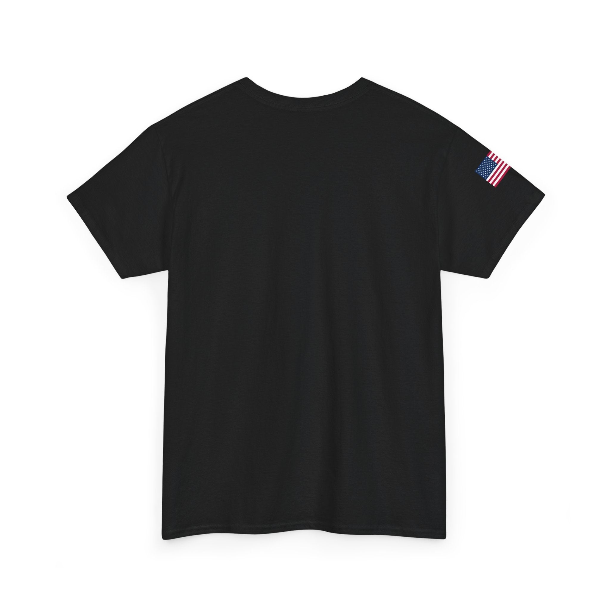JMA Jaguares w/American Flag Unisex Heavy Cotton Tee
