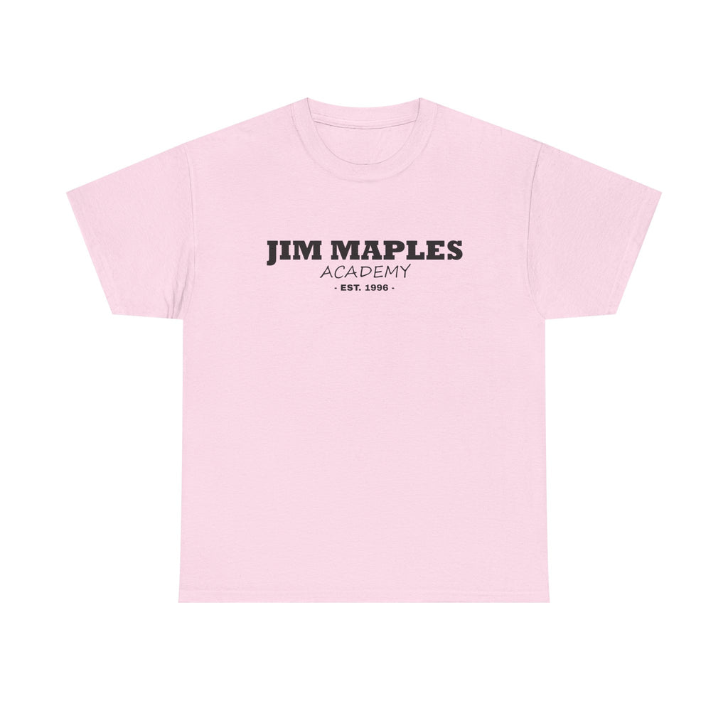 Jim Maples Text Unisex Heavy Cotton Tee