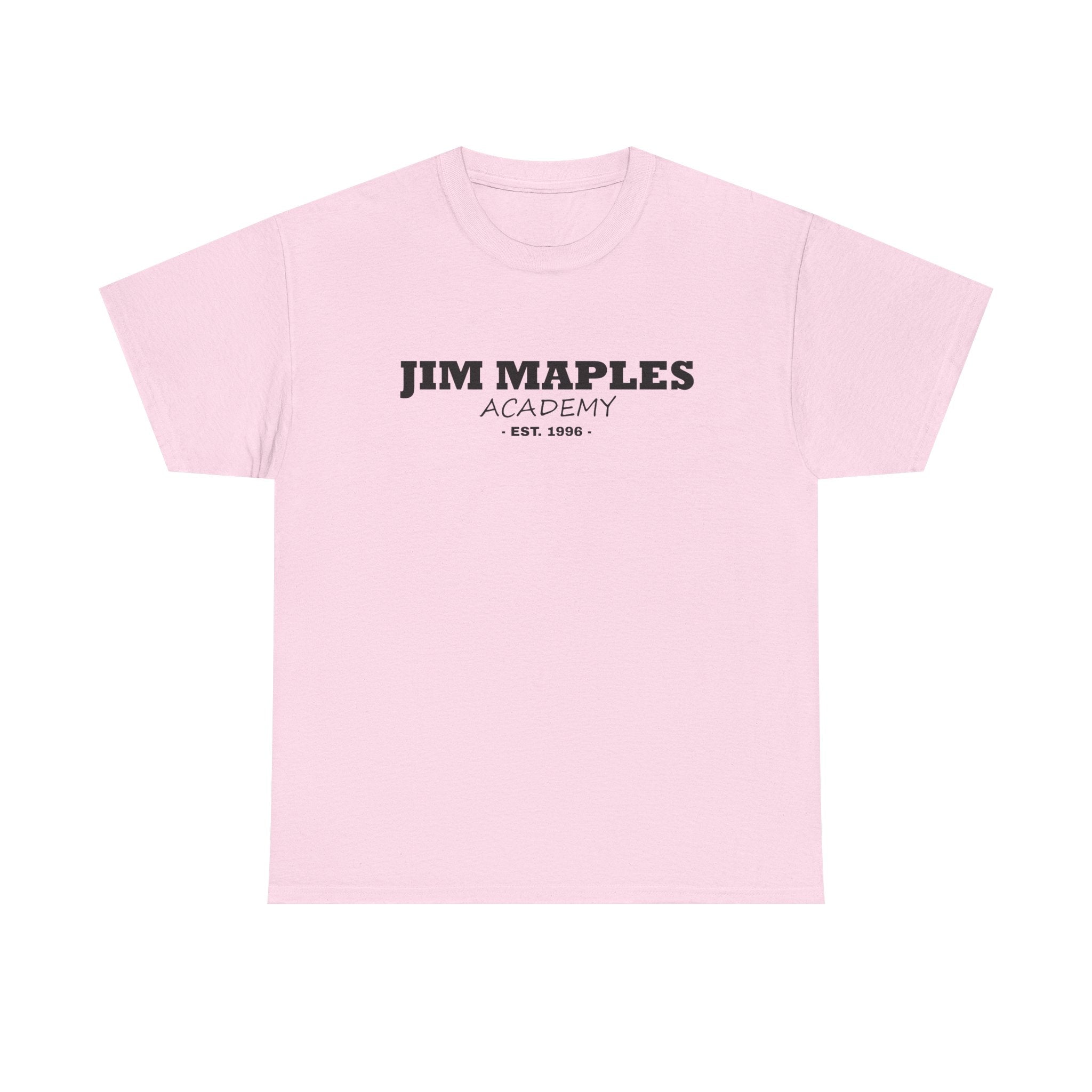 Jim Maples Text Unisex Heavy Cotton Tee