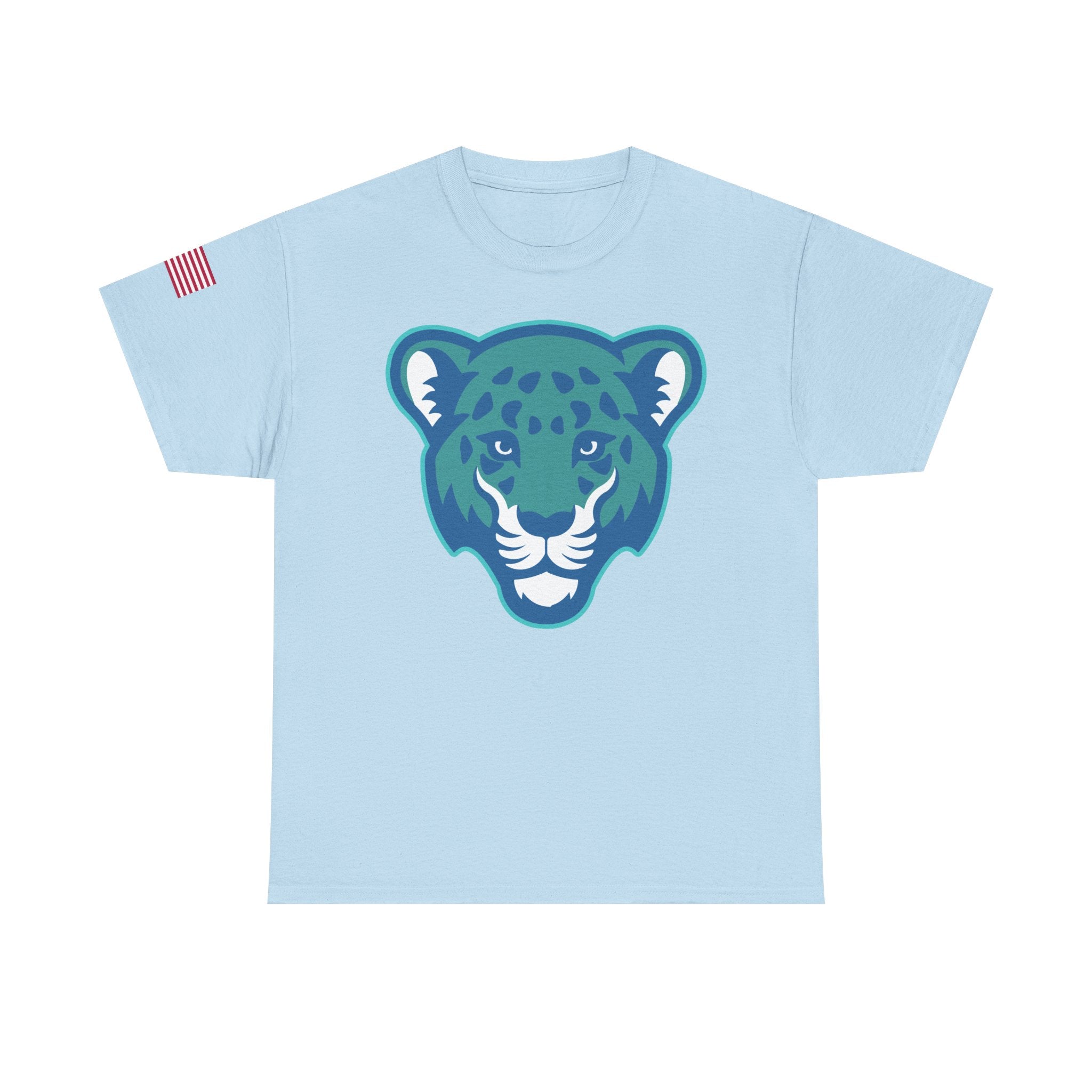 JMA Jag w/American Flag Unisex Heavy Cotton Tee