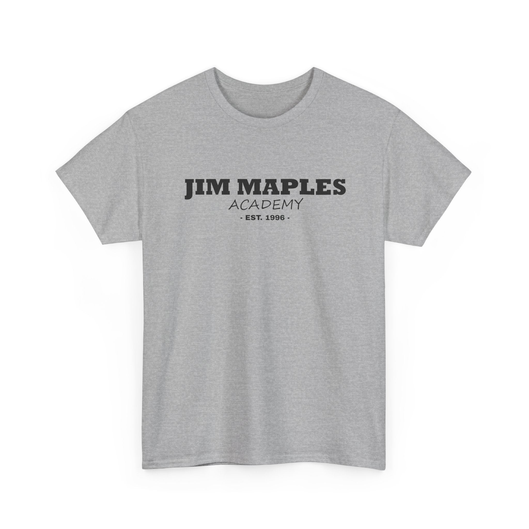 Jim Maples Text Unisex Heavy Cotton Tee