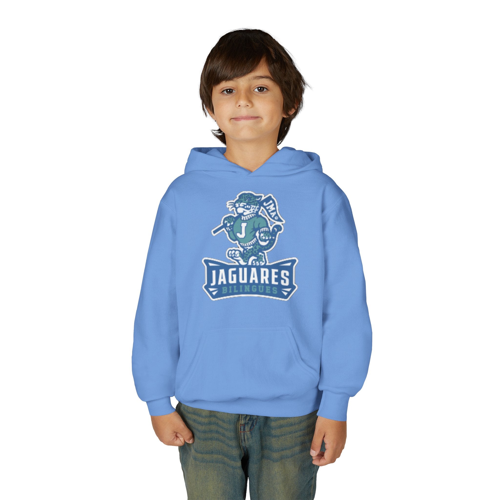 JMA Jaguares Youth Heavy Blend Hooded Sweatshirt