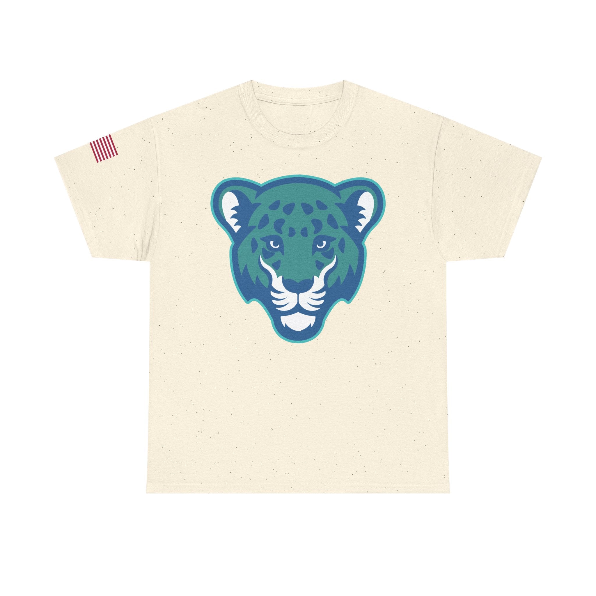 JMA Jag w/American Flag Unisex Heavy Cotton Tee