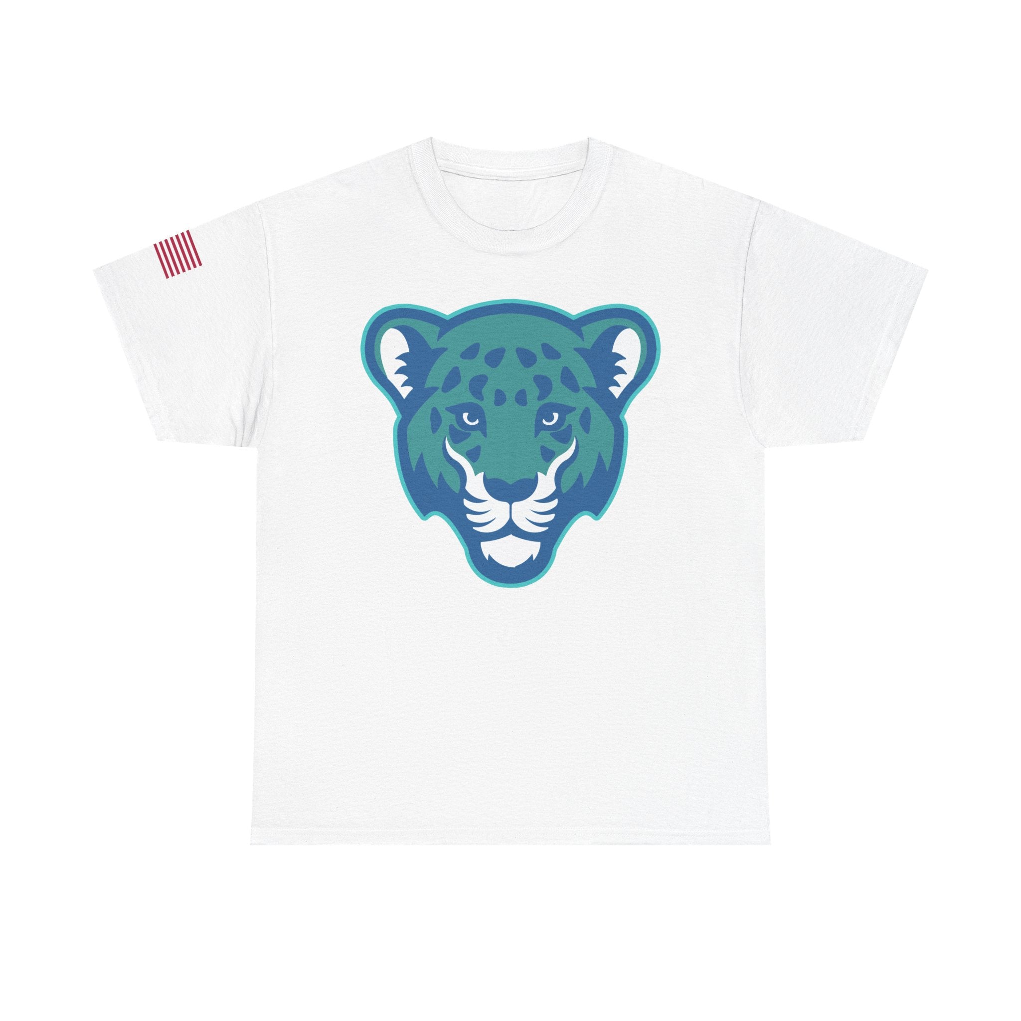 JMA Jag w/American Flag Unisex Heavy Cotton Tee