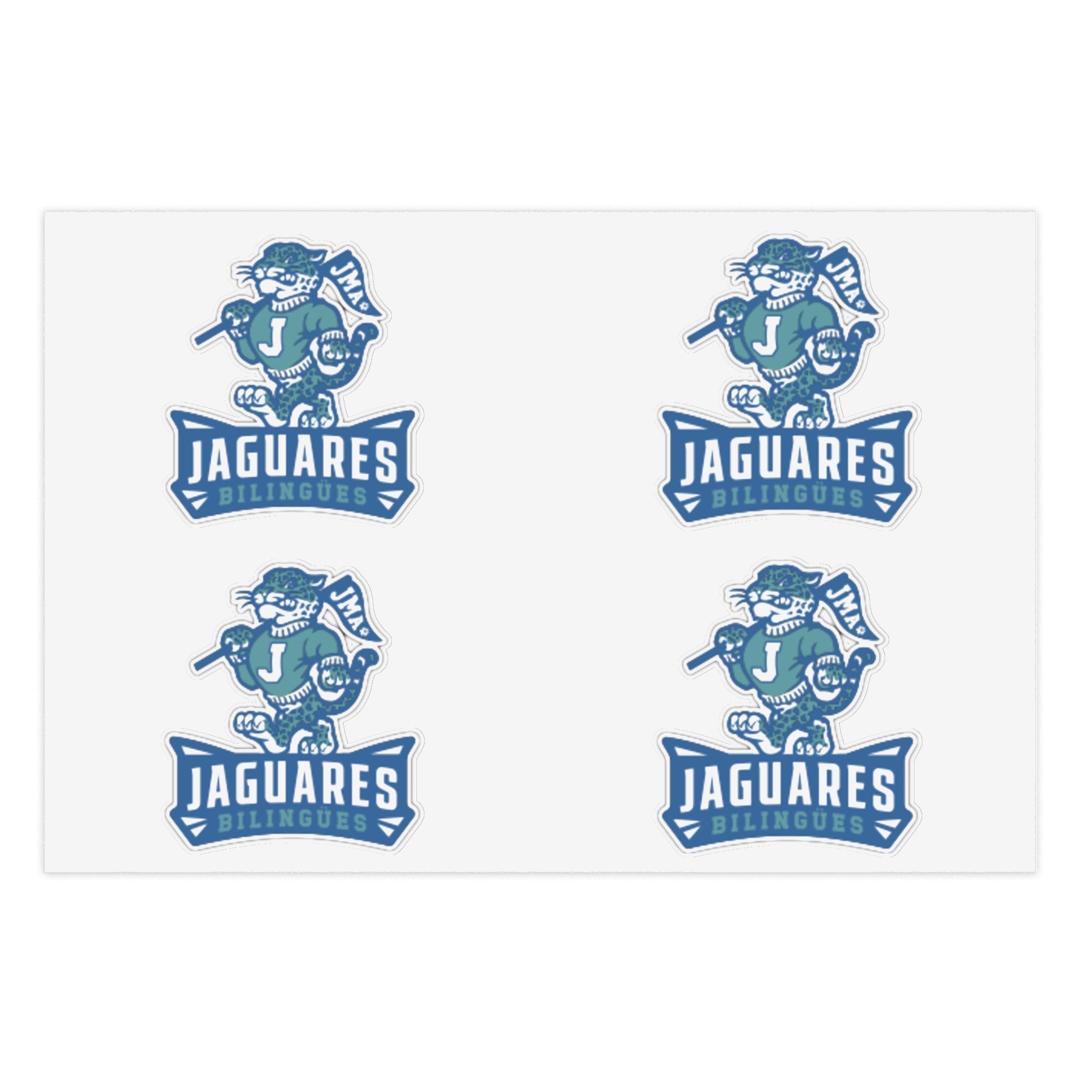 Jaguares Sticker Sheets – Eco-Friendly Decorative Stickers for Journals & Crafts