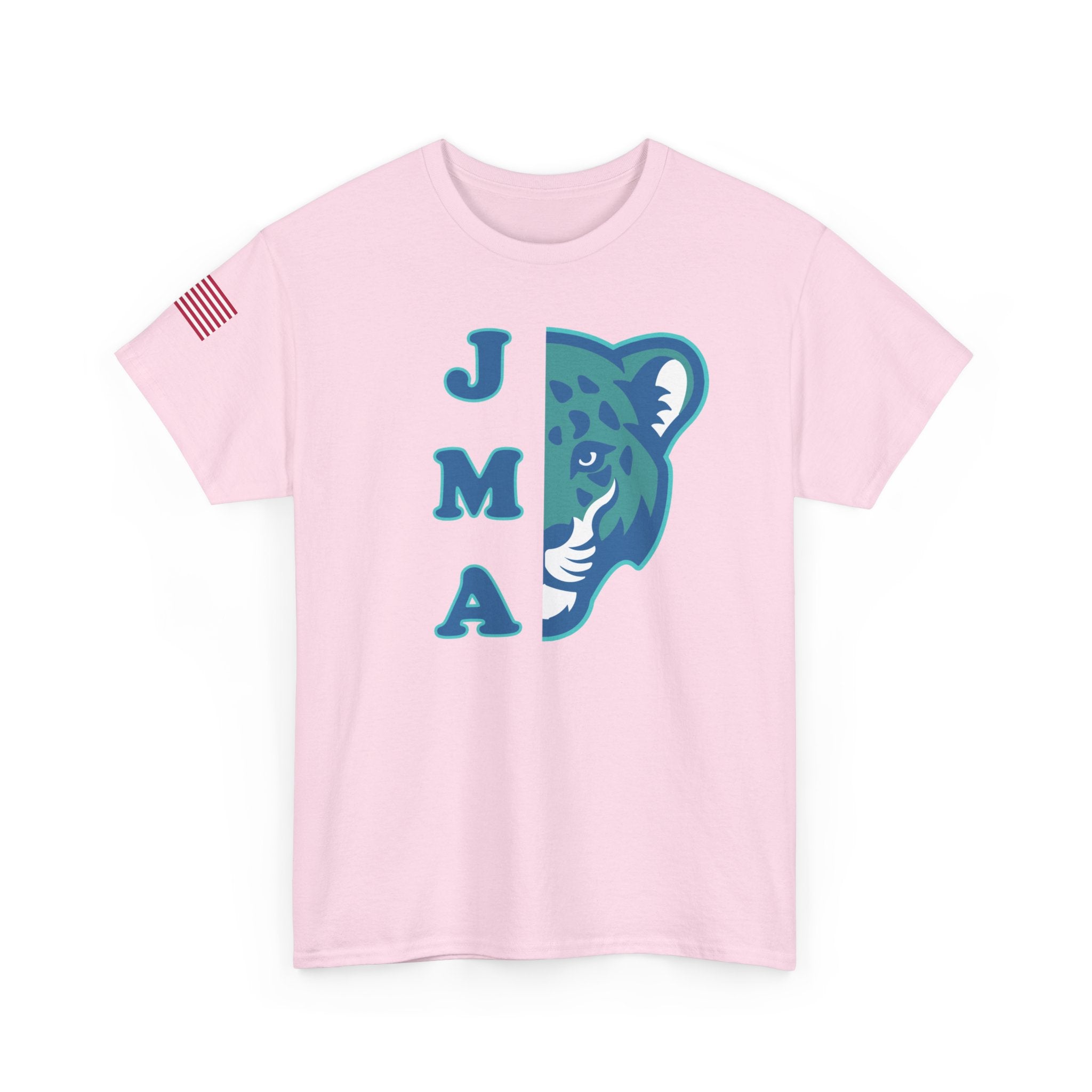JMA Jag w/American Flag Unisex Heavy Cotton Tee