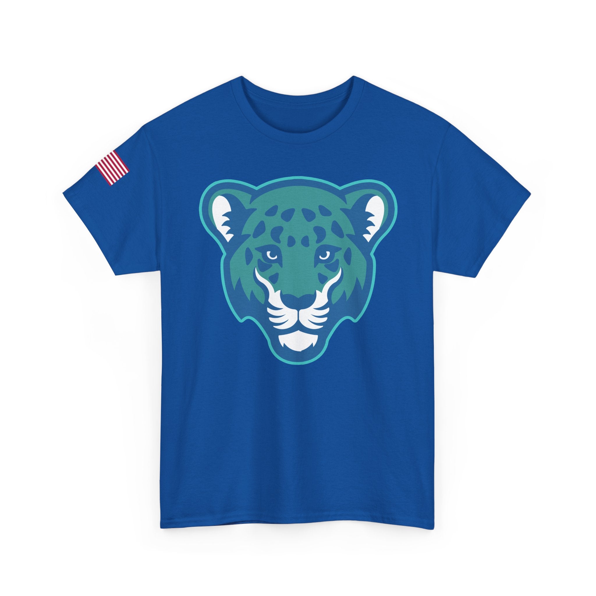 JMA Jag w/American Flag Unisex Heavy Cotton Tee
